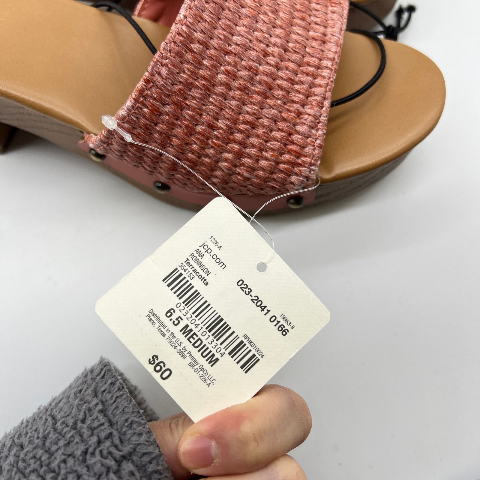 Other a.n.a Womens Robinson Heeled Sandals Terracotta Size US 6.5 / IT 36.5 - 4 Thumbnail