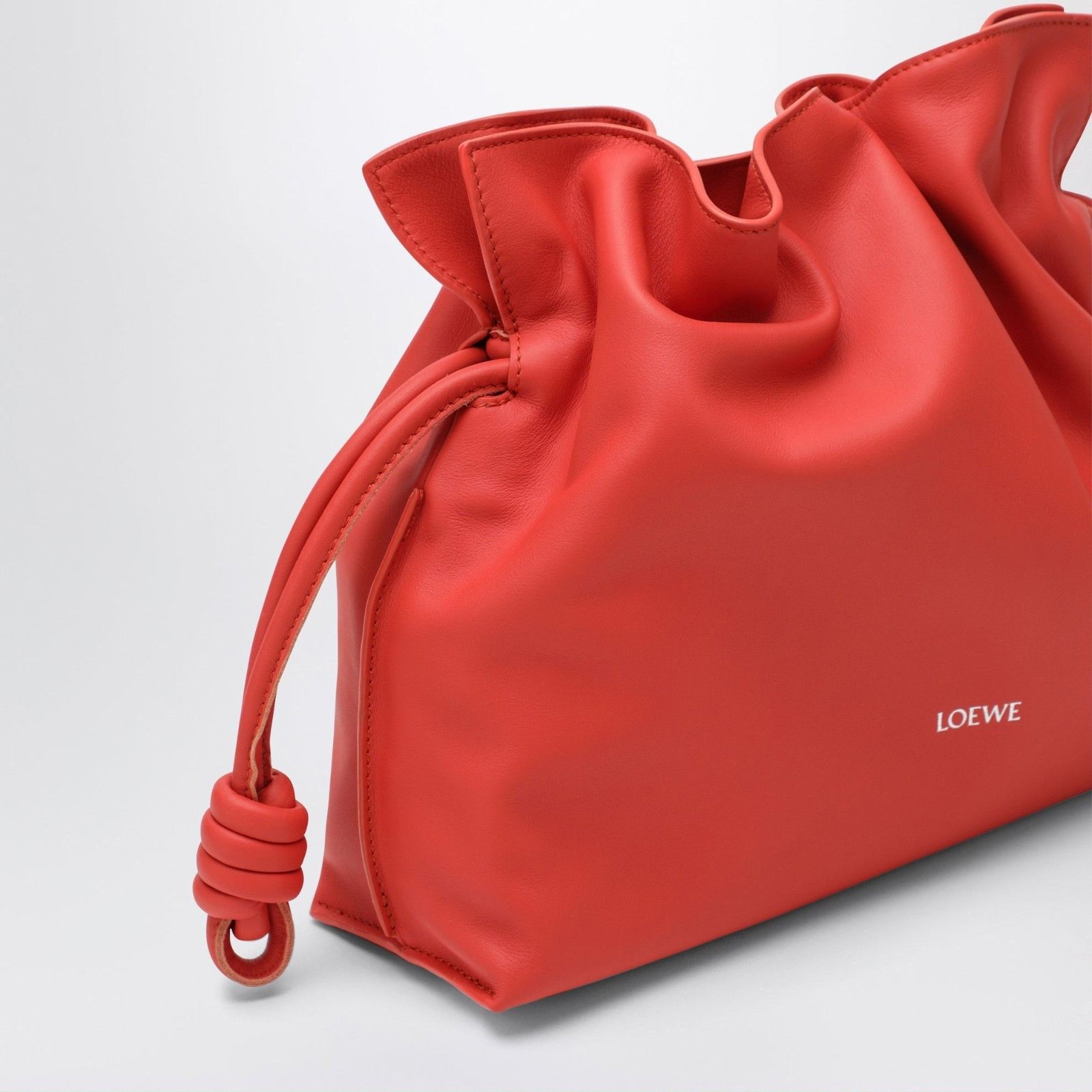 Loewe LOEWE Medium Flamenco Sunrise Orange Clutch Bag New & Authen Size ONE SIZE - 5 Thumbnail