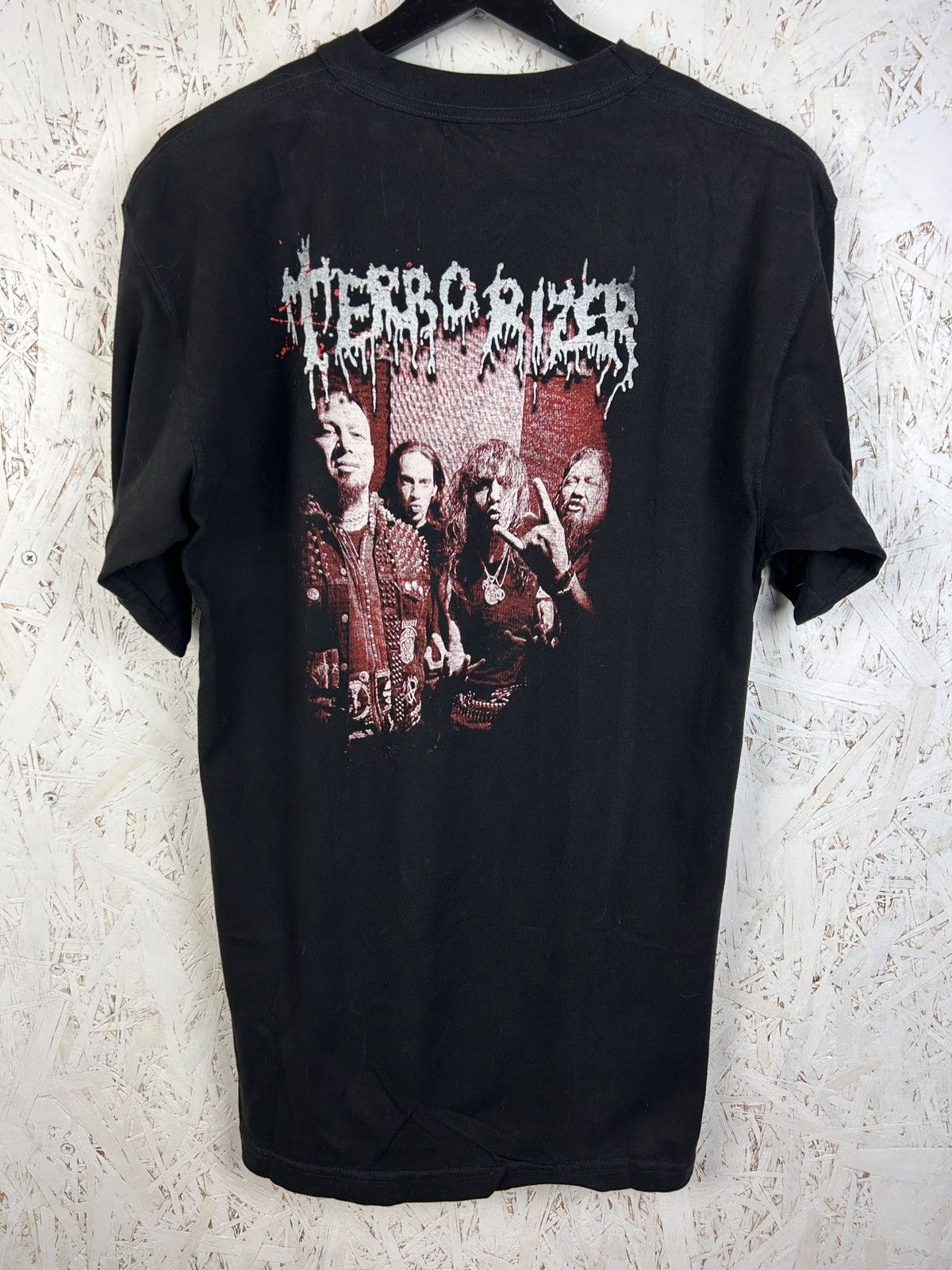 Band Tees Vintage Terrorizer Darker Days Ahead 2006 Band T-Shirt Size US L / EU 52-54 / 3 - 5 Thumbnail