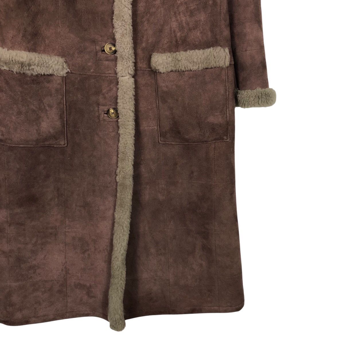 Vintage Vintage Long Jacket Leather Shearling Mink Fur DenoDe Patit Size US M / EU 48-50 / 2 - 7 Thumbnail
