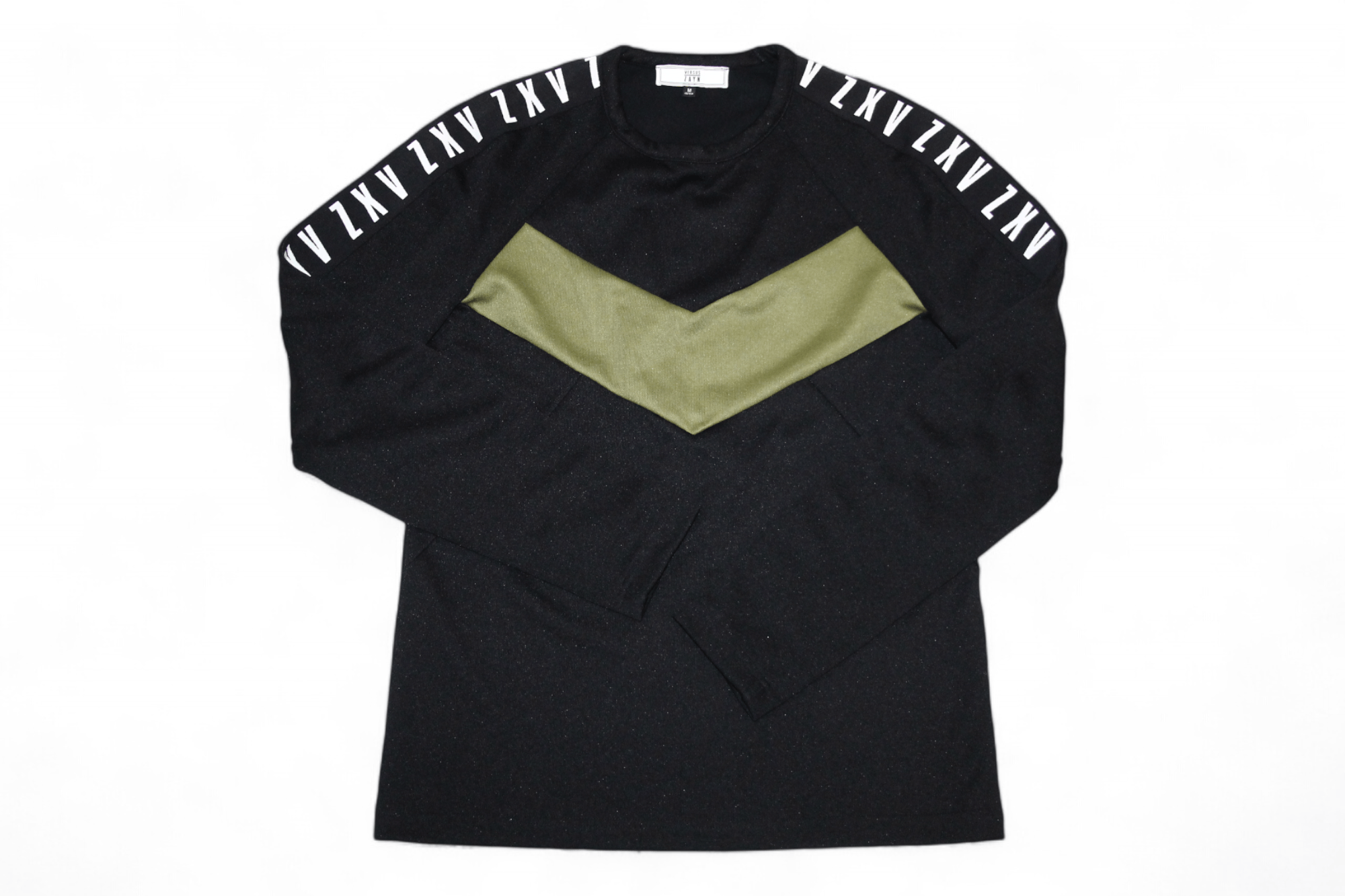 Versus Versace 💥 Zayn Malik x Versus Versace Collab ZXV Chevron L/S Top Size US M / EU 48-50 / 2 - 1 Thumbnail