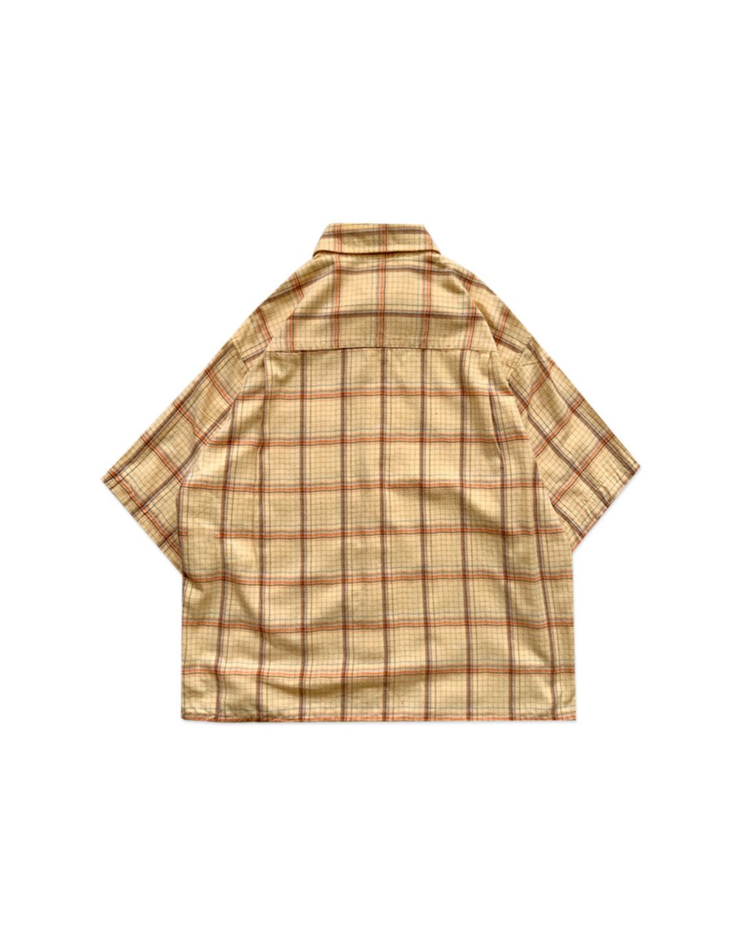 Other Boxy Shirt - Crocodile Yellow Square Pattern Size US L / EU 52-54 / 3 - 4 Thumbnail