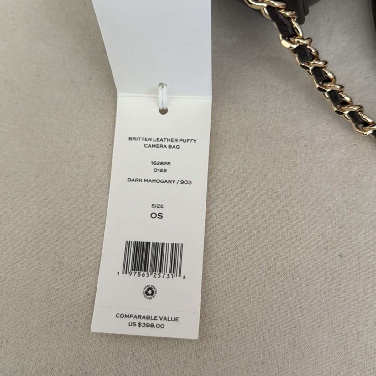 Tory Burch NWT Tory Burch Britten Brown Leather puffy Crossbody Bag Size ONE SIZE - 11 Thumbnail