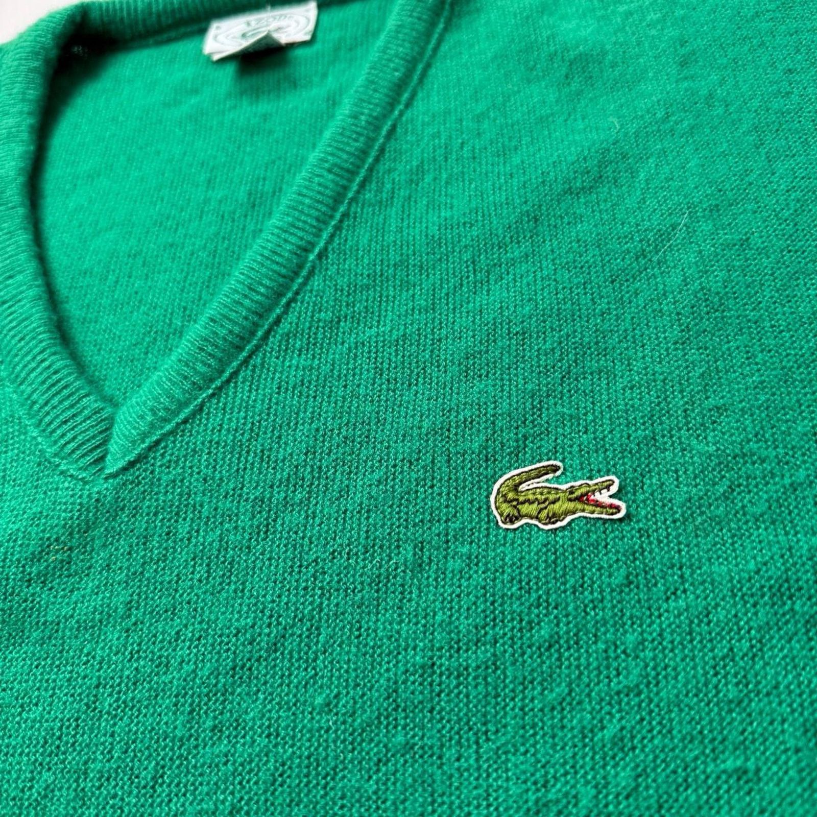 Lacoste Vintage izod lacoste 100 orlon Size US L / EU 52-54 / 3 - 3 Thumbnail