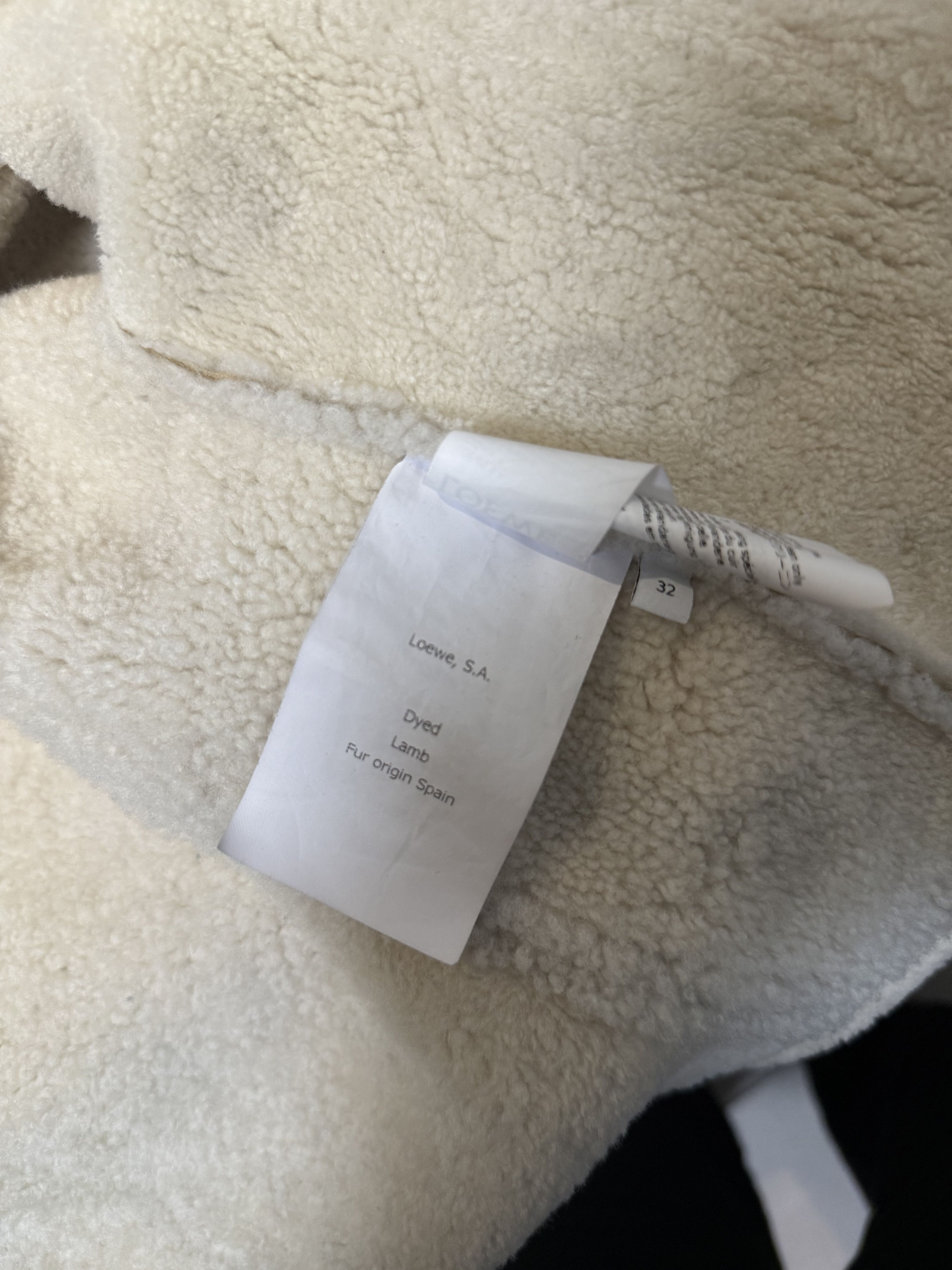 Loewe Loewe shearling coat Size XXS / US 00 / IT 34 - 4 Thumbnail