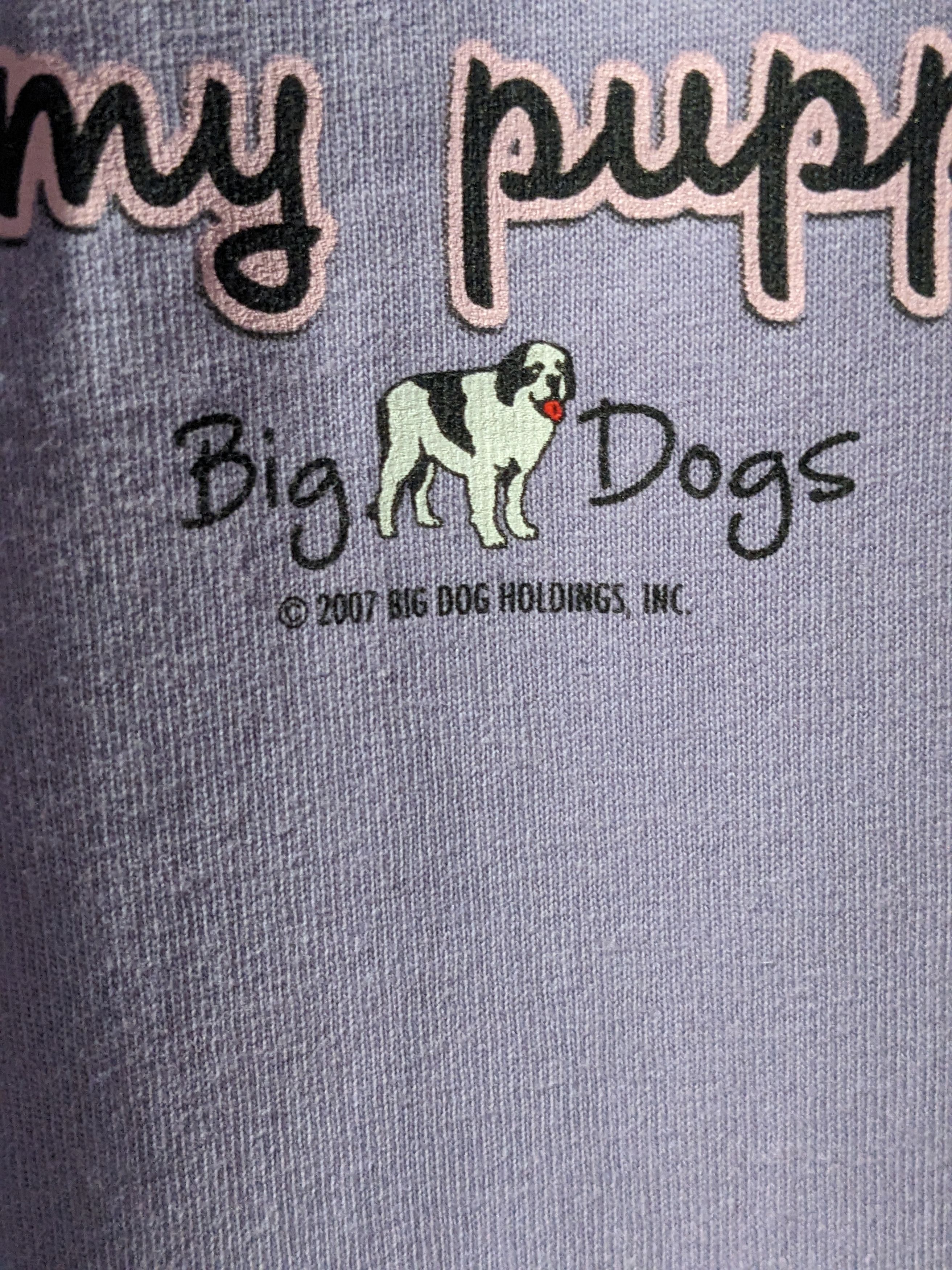 Big Dogs Vintage 2007 Big Dogs Stop Staring at My Puppies T-Shirt Size US XXL / EU 58 / 5 - 3 Thumbnail