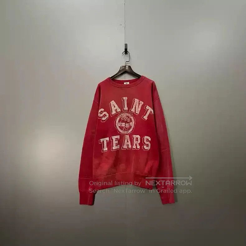 Saint Michael Saint Michael Letter printed logo sweater. Size US M / EU 48-50 / 2 - 1 Thumbnail
