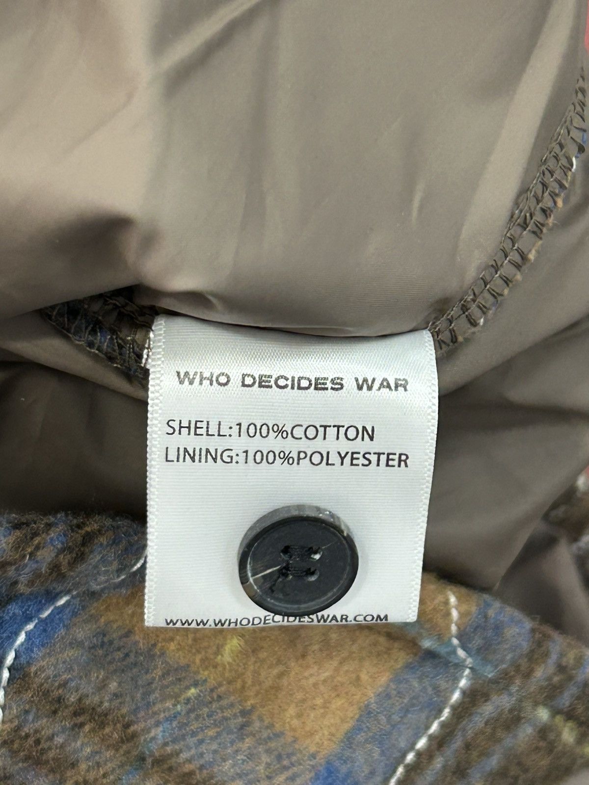 Who Decides War Who Decides War Heavy Embroidered Flannel Size US S / EU 44-46 / 1 - 6 Thumbnail