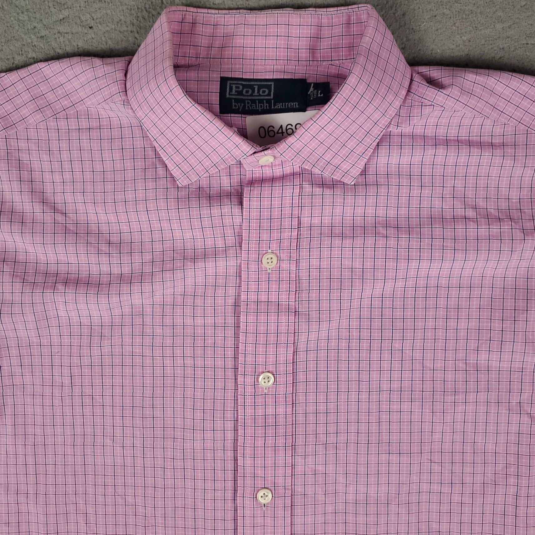Ralph Lauren Ralph Lauren Shirt Mens L Pink Check Button-Up Long Sleeve Size US L / EU 52-54 / 3 - 2 Thumbnail
