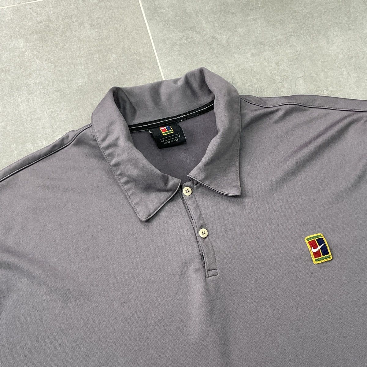 Nike × Vintage Vintage Nike Court Tennis Polo Shirt Size L Size US L / EU 52-54 / 3 - 13 Thumbnail