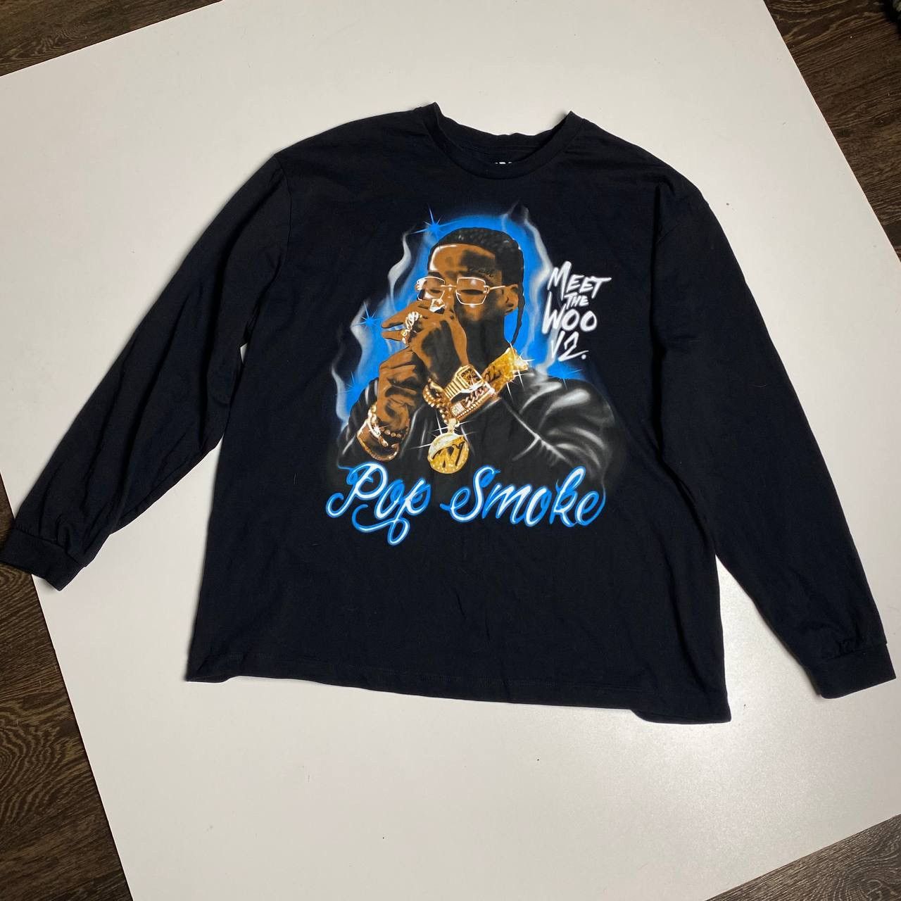Band Tees Pop Smoke long sleeve Size:XL Size US XL / EU 56 / 4 - 1 Thumbnail