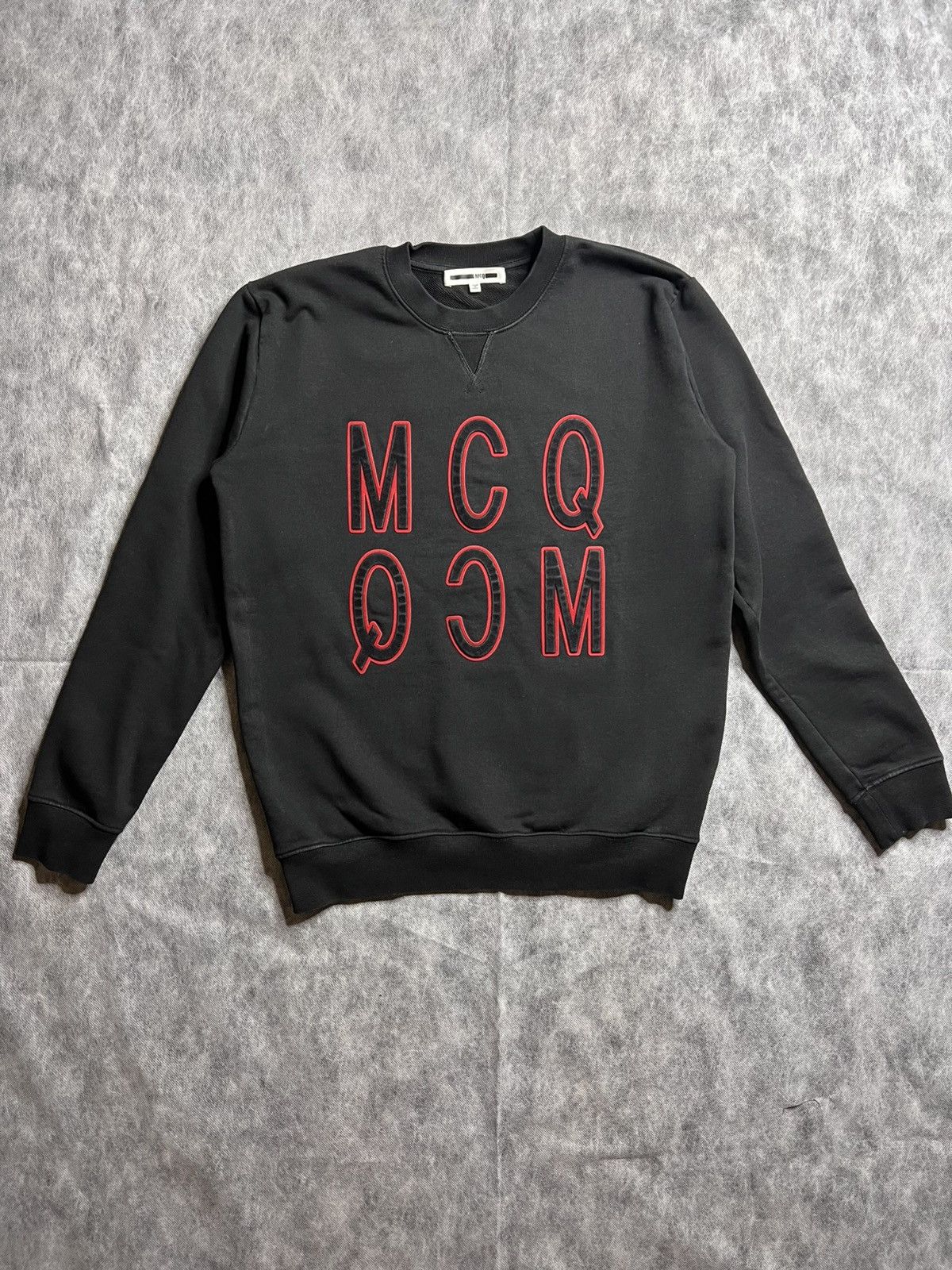 Alexander McQueen Alexander McQueen Black & Red Men Sweatshirt Size US M / EU 48-50 / 2 - 1 Thumbnail