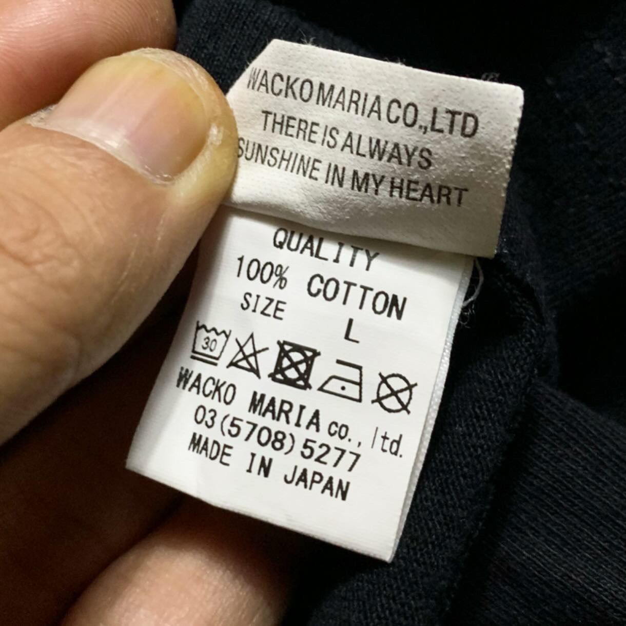 Japanese Brand × Wacko Maria RARE Wacko Maria Katakana Pocket Tshirt Size US L / EU 52-54 / 3 - 7 Thumbnail