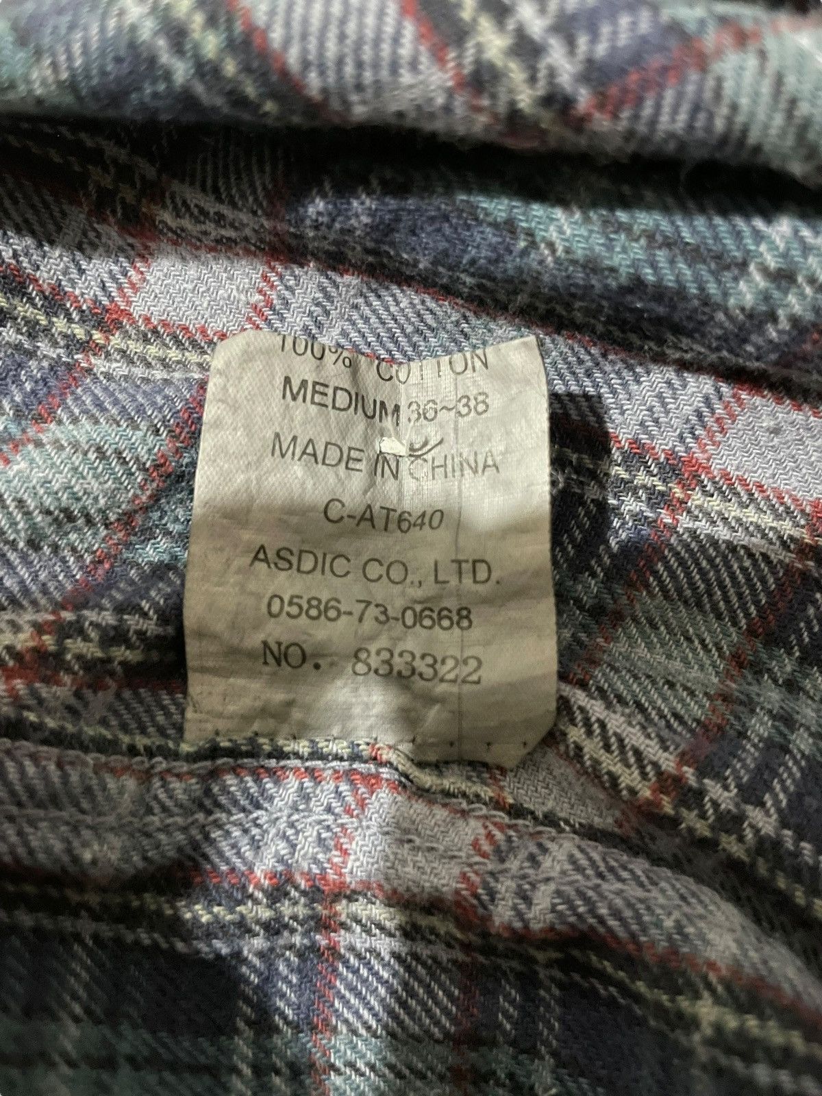 Vintage Kriff Mayer Repro 40s Half Zip Talon Flannel shirt Size US M / EU 48-50 / 2 - 8 Thumbnail