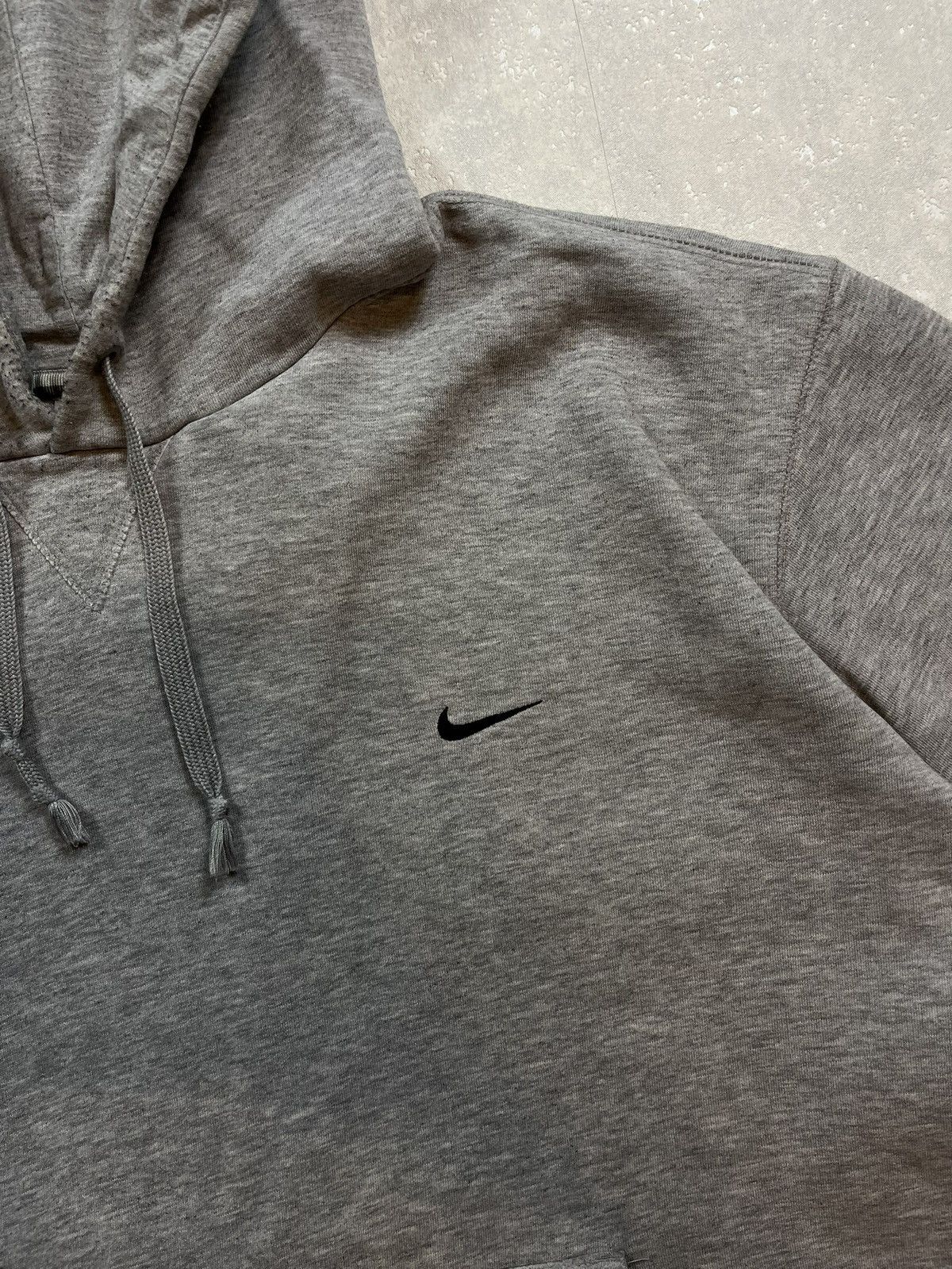Nike × Vintage 90s Nike Swoosh Vintage Y2K Oversized Pullover Retro Hoodie Size US XL / EU 56 / 4 - 2 Thumbnail