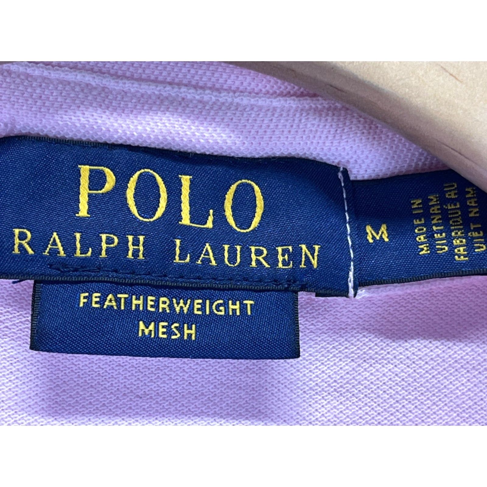 Polo Ralph Lauren Mens Polo Ralph Lauren Featherweight Meah Polo Shirt Sz M VGUC Pink Size US M / EU 48-50 / 2 - 5 Thumbnail