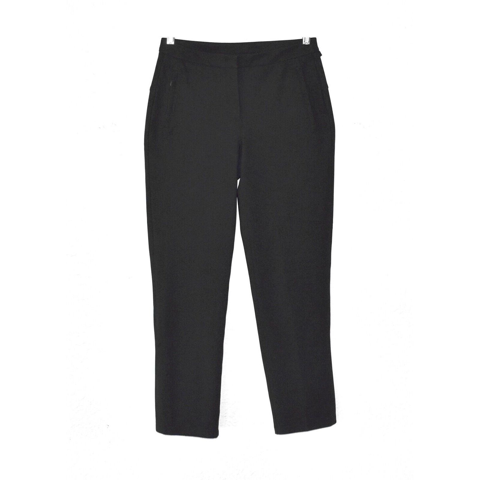 Lululemon LULULEMON Black Hidden Zipper Pockets Fabric Stretch Pants 4 Size 27" / US 4 / IT 40 - 1 Thumbnail