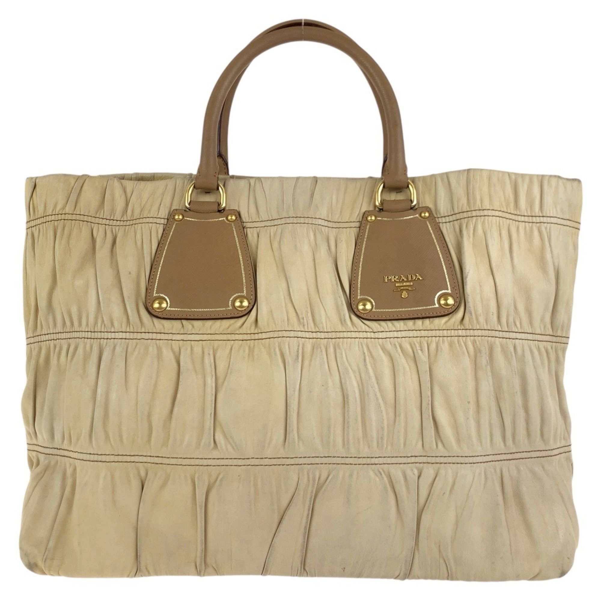 Prada Prada Gathered shoulder Size ONE SIZE - 1 Thumbnail