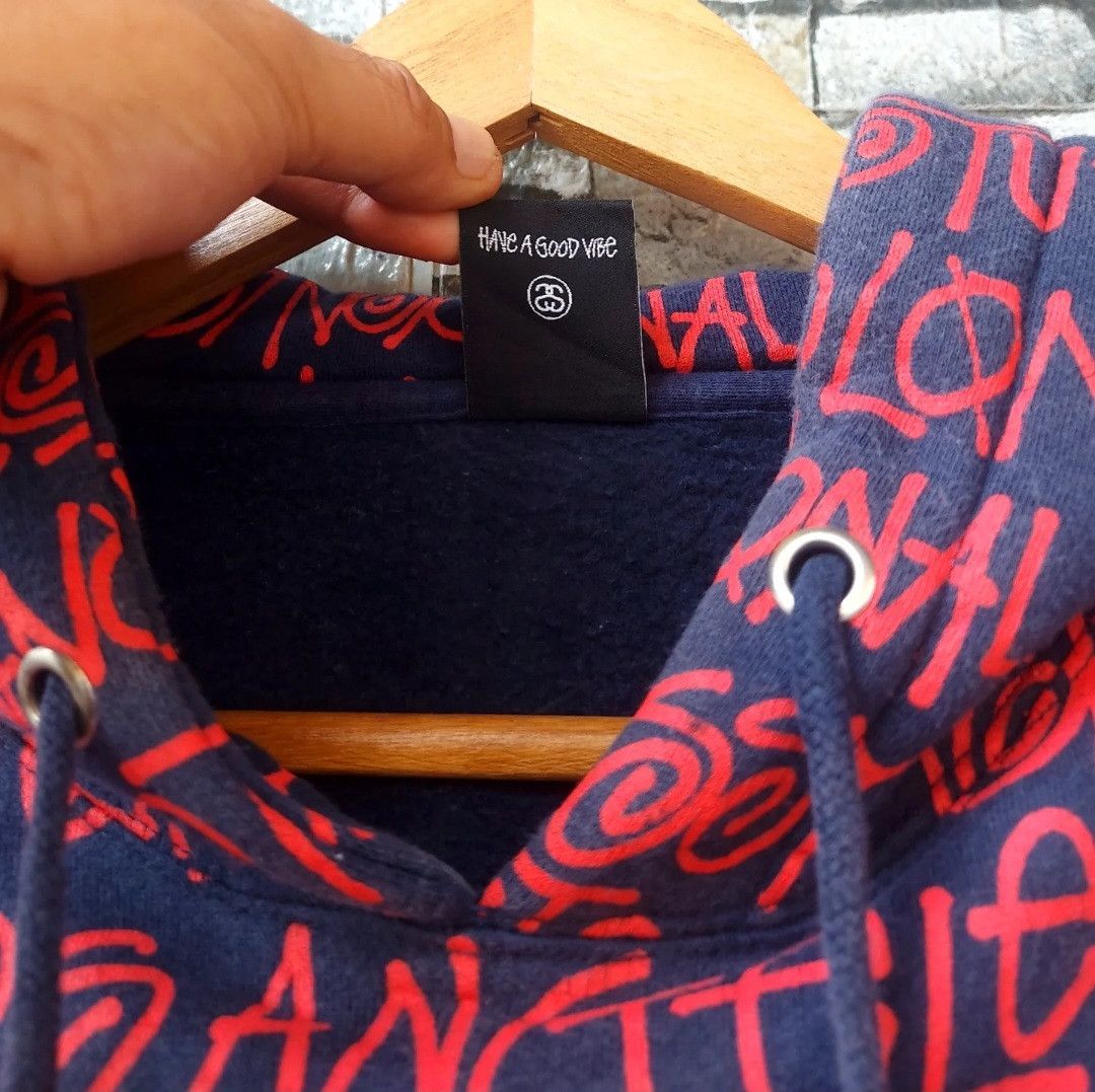 Stussy STUSSY World Tour Tribe Full Print Hoodie Size US S / EU 44-46 / 1 - 4 Thumbnail