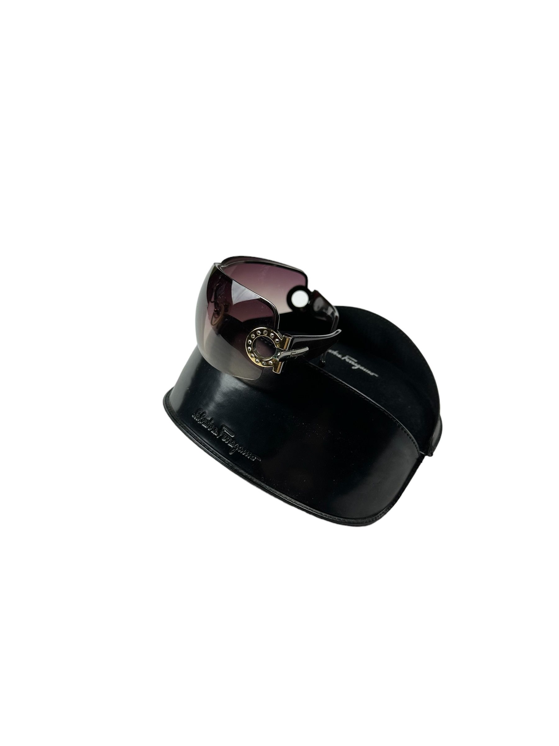 Salvatore Ferragamo Salvatore Ferragamo mask sunglasses Size ONE SIZE - 7 Thumbnail