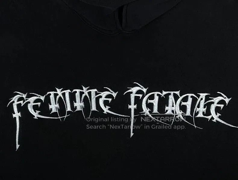 Balenciaga Balenciaga Distressed Logo Embroidered Hoodie. Size US L / EU 52-54 / 3 - 5 Thumbnail