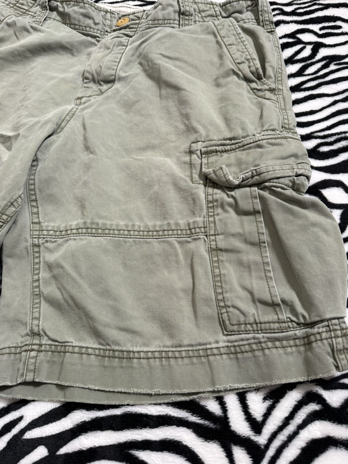 Denim & Supply Ralph Lauren Vintage RL Denim & Supply Cargo Shorts Military SZ 36 Size US 36 / EU 52 - 6 Thumbnail