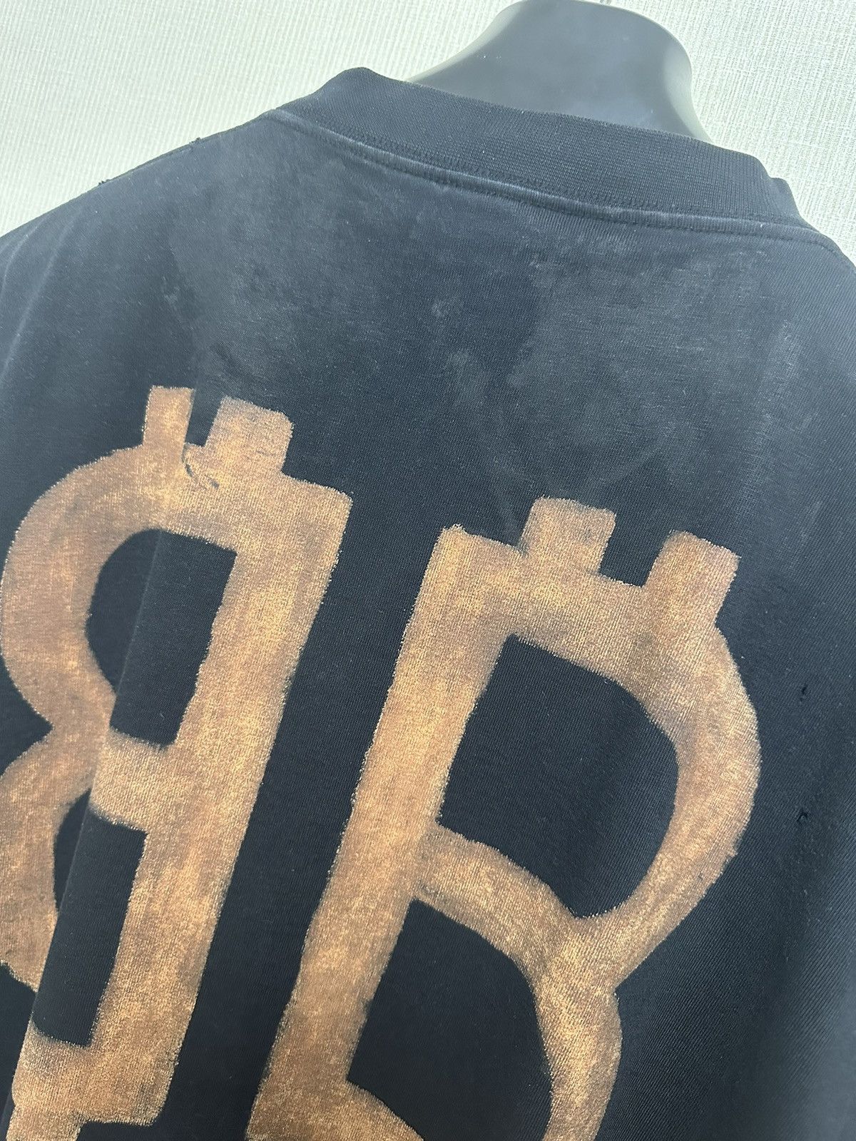 Balenciaga Balenciaga Crypto Tee Size US L / EU 52-54 / 3 - 6 Thumbnail