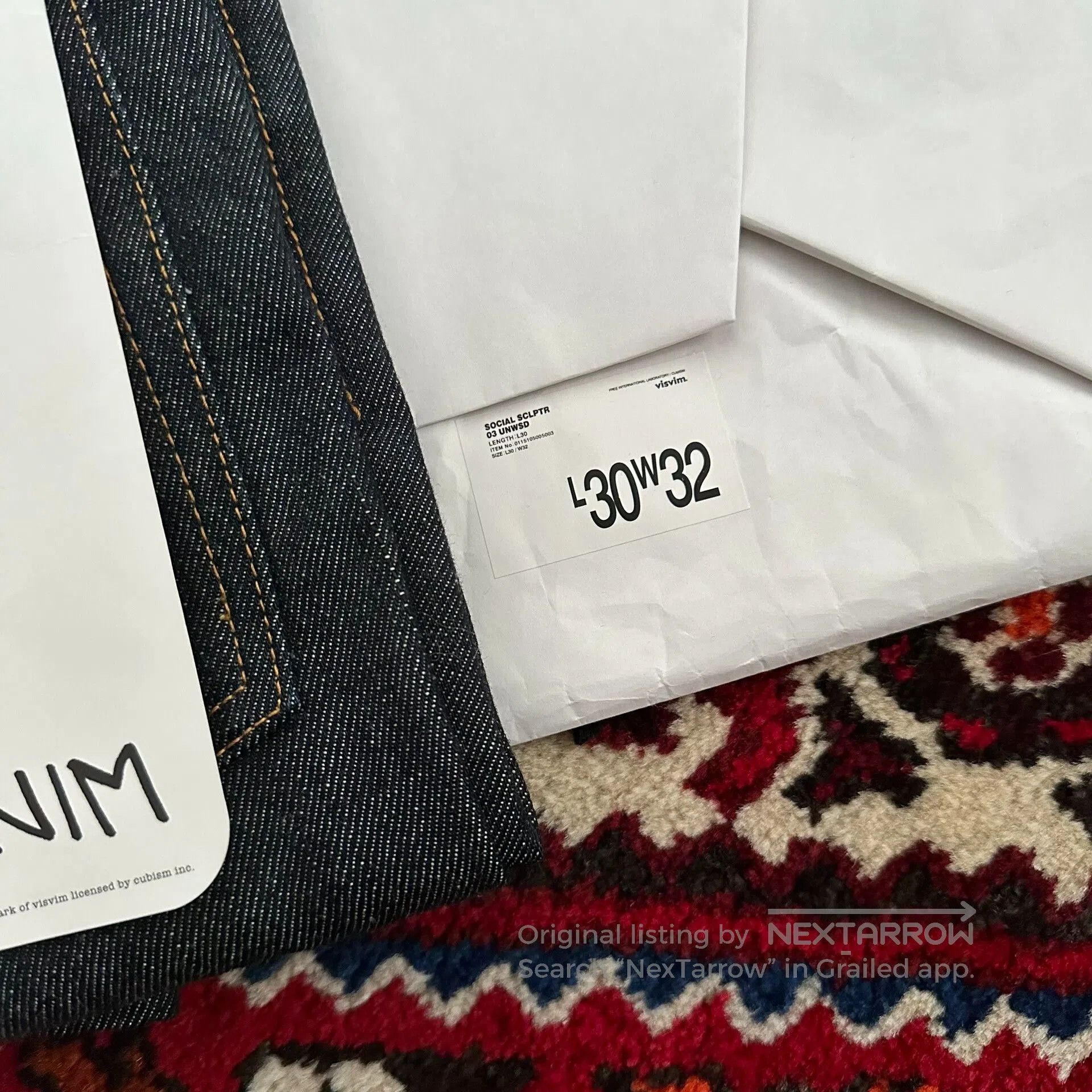 Visvim visvim 15ss denim pants w32l32. Size US 32 / EU 48 - 8 Thumbnail