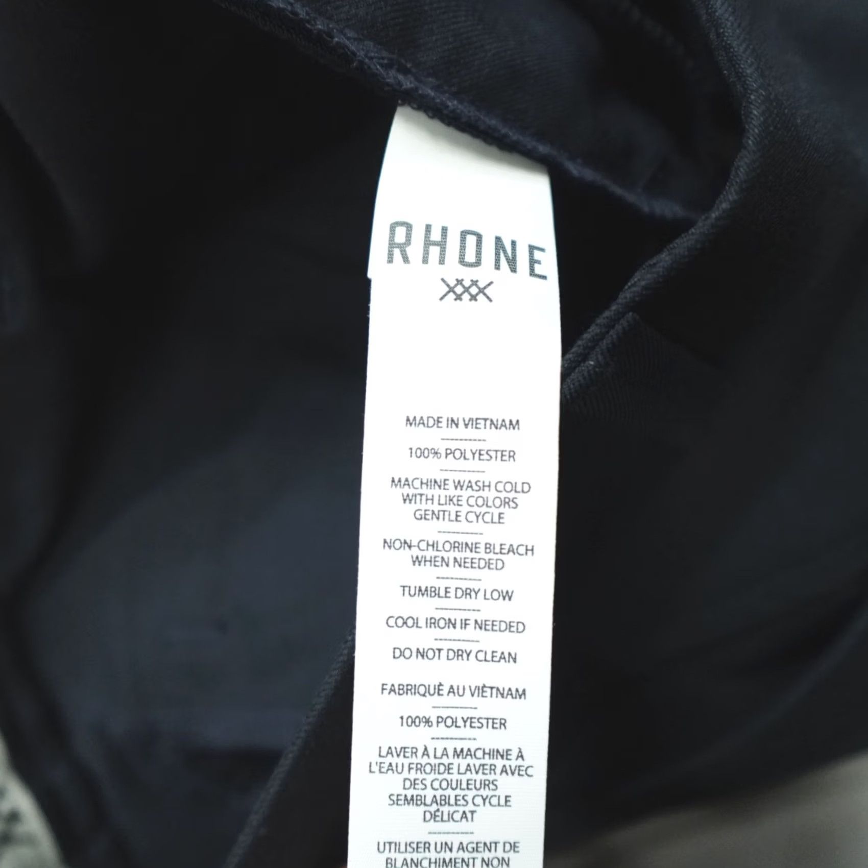 Rhone Rhone Pants Mens 28 Golf Tour Trouser True Navy Size 28x32 Classic Fit Performance Size US 29 - 5 Thumbnail