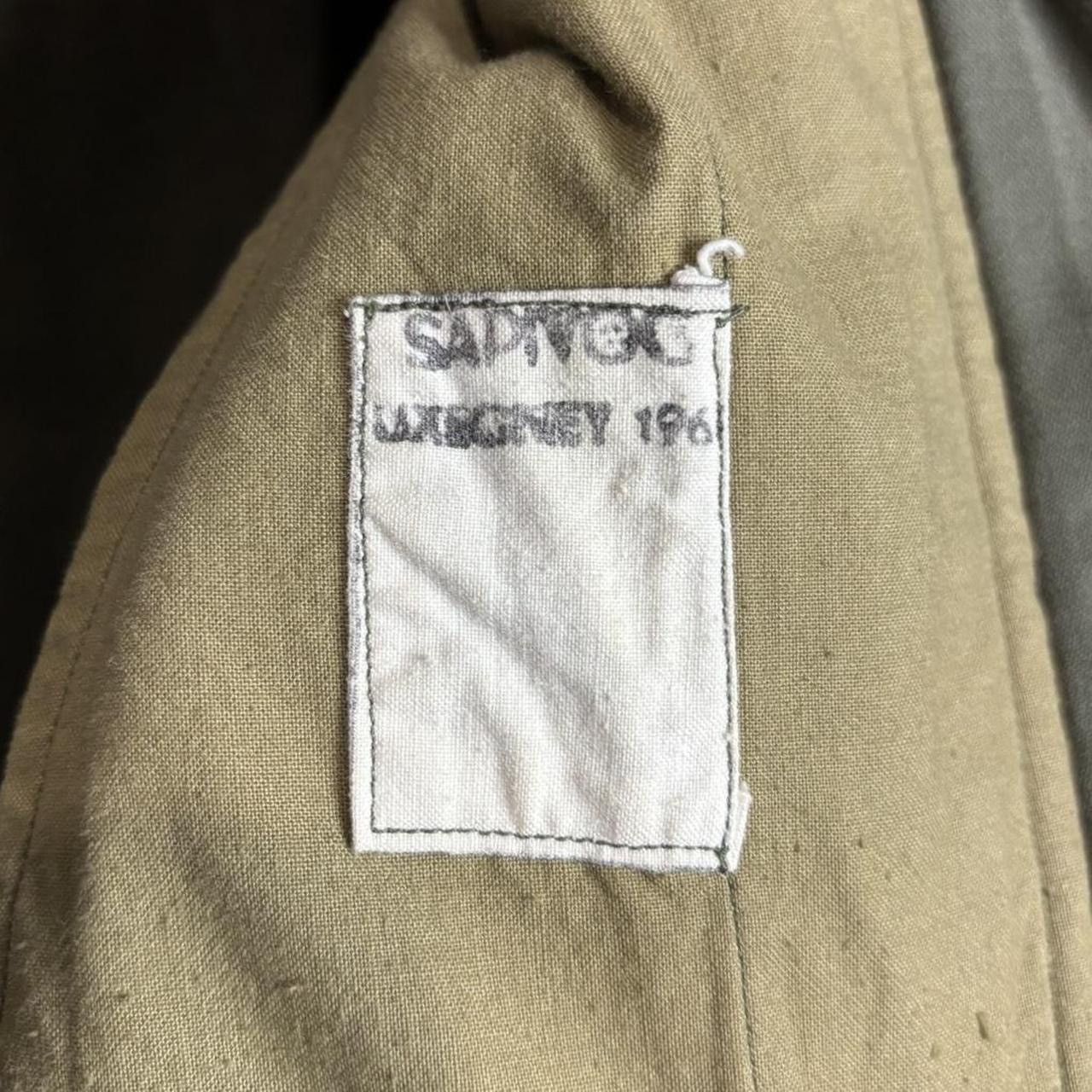 Vintage Vintage 60s Khaki Green French Military M64 Field Jacket M/L Size US M / EU 48-50 / 2 - 5 Thumbnail
