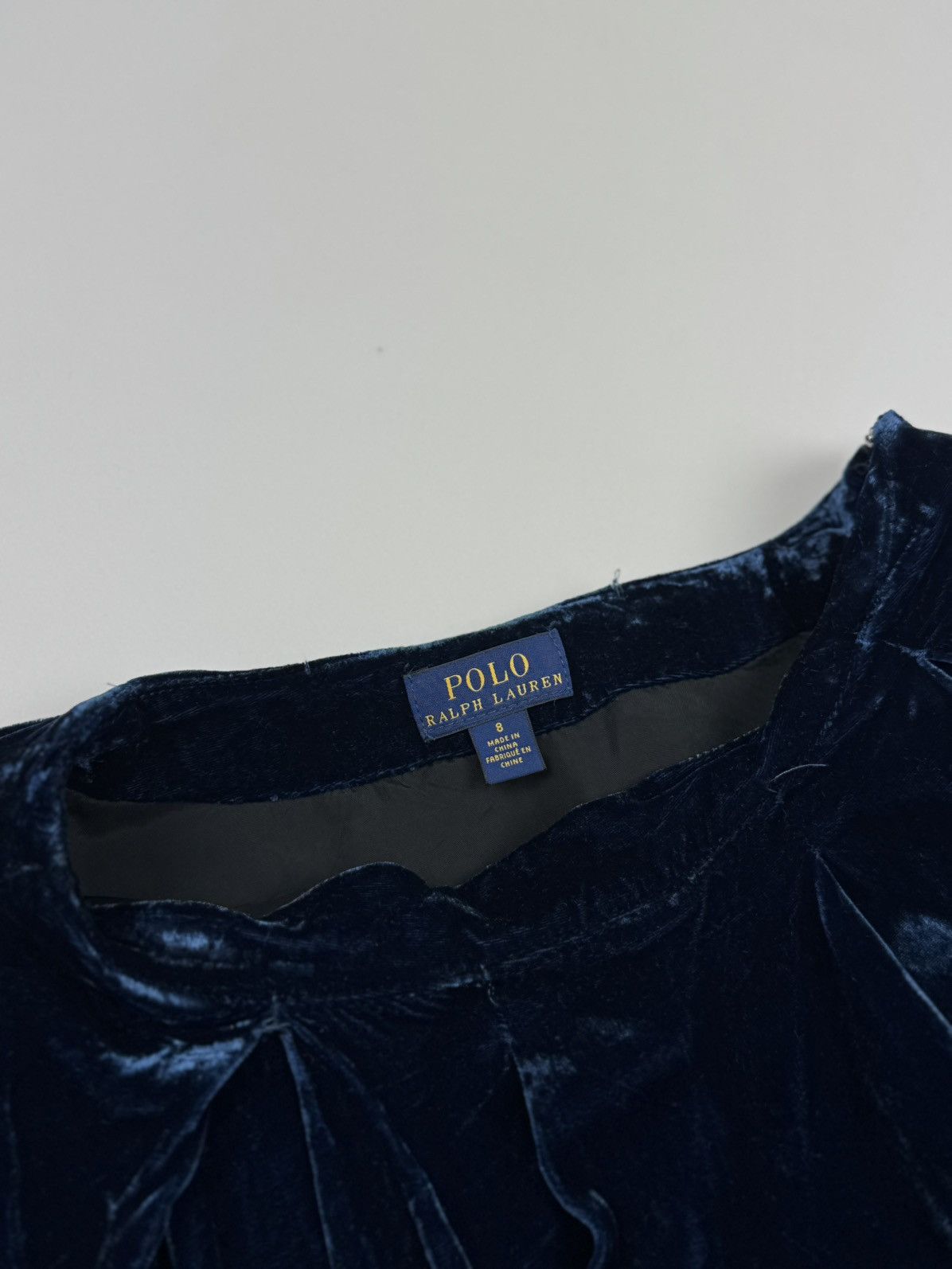 Polo Ralph Lauren Polo Ralph Lauren Velour Mini Skirt Size 30" / US 8 / IT 44 - 5 Thumbnail