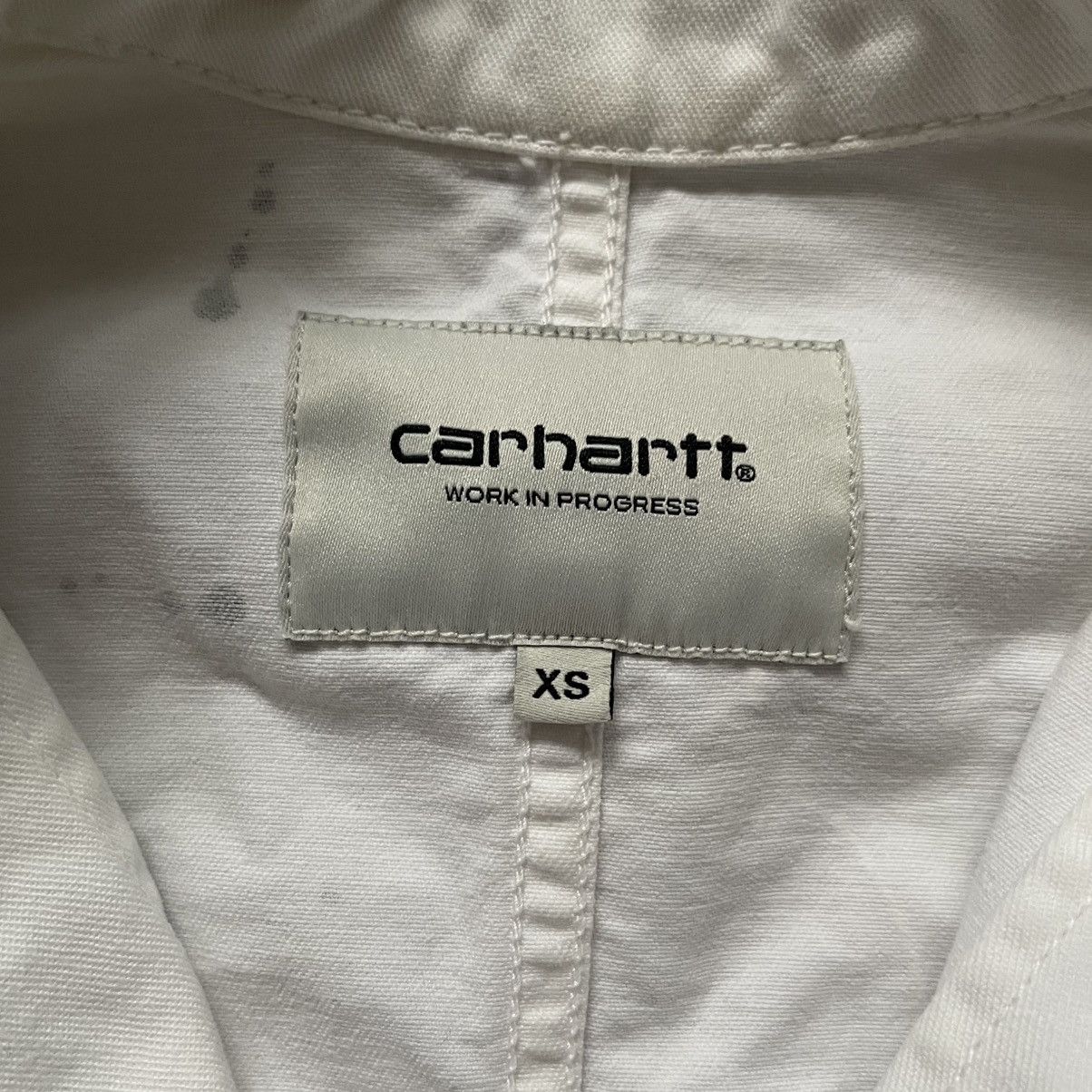 Carhartt Carhartt WIP Distressed Denim Painters Jacket Size US XS / EU 42 / 0 - 6 Thumbnail