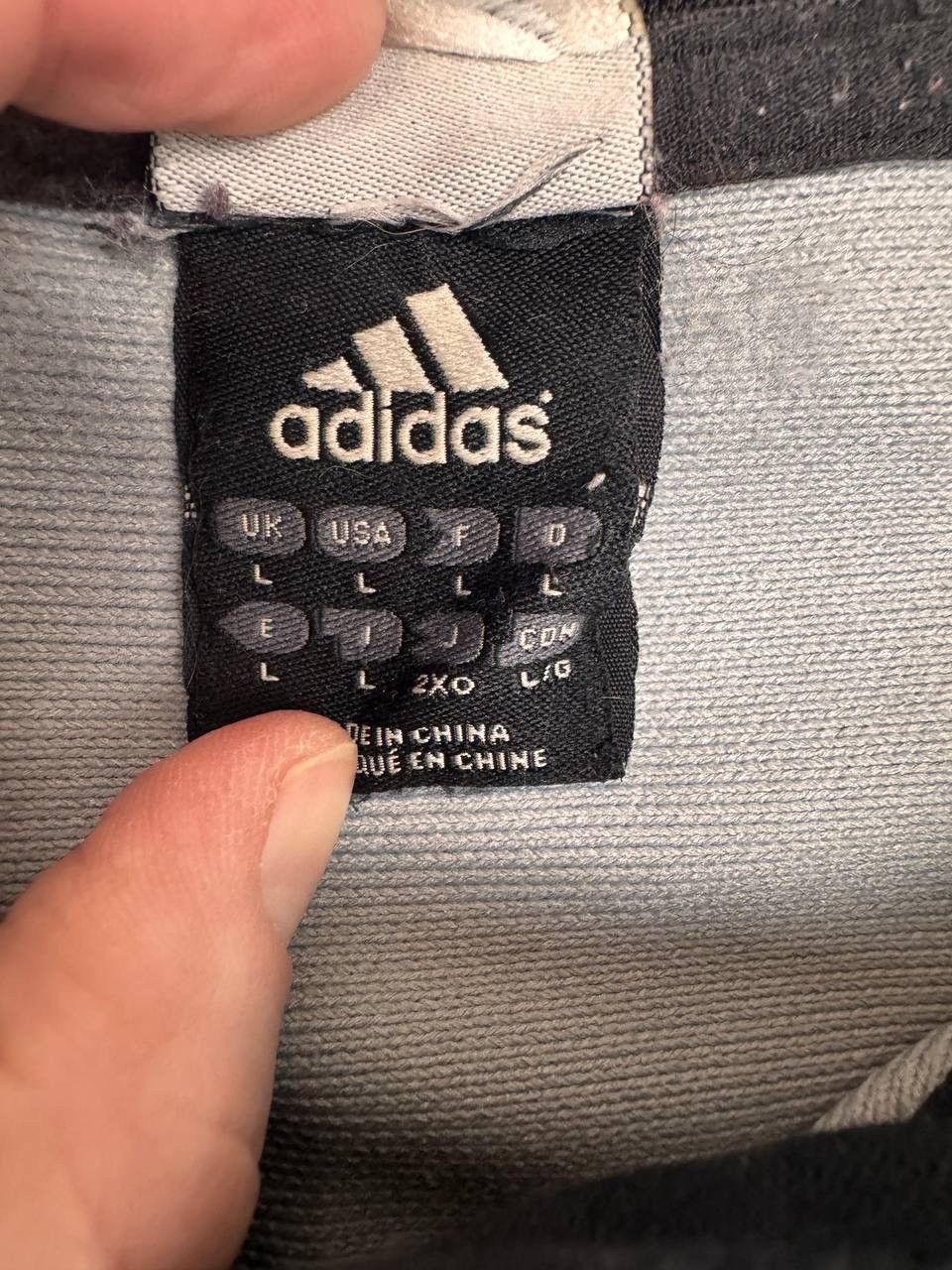 Adidas Adidas New Zeeland All Blacks Rugby Training Jersey Grey Size US L / EU 52-54 / 3 - 6 Thumbnail