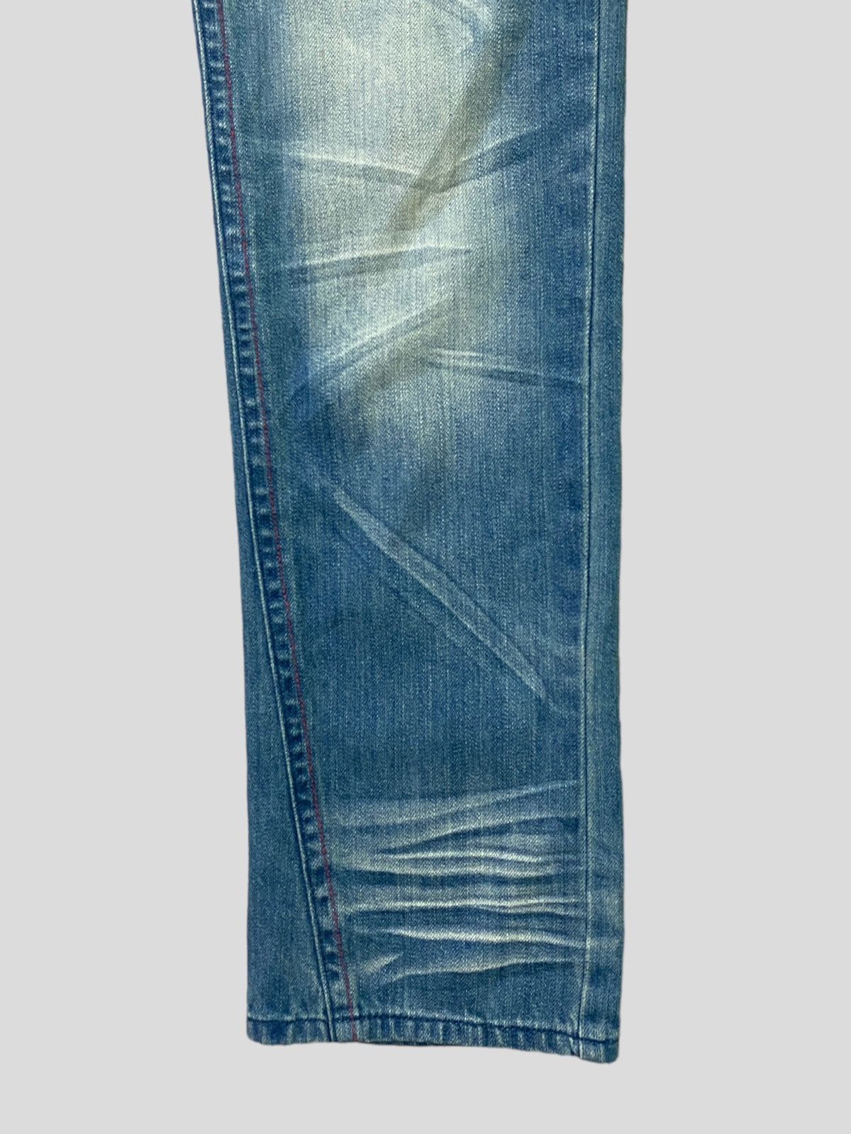 Designer × Japanese Brand × Vintage Vintage Blue Moon Blue Patches Low Rise Denim Size US 30 / EU 46 - 6 Thumbnail