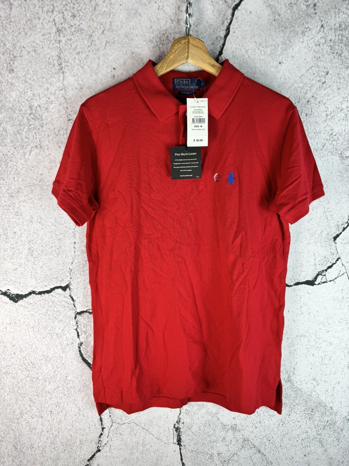 Polo Ralph Lauren Polo Ralph Lauren Mens White Classic Fit Polo Shirt Size US M / EU 48-50 / 2 - 1 Thumbnail