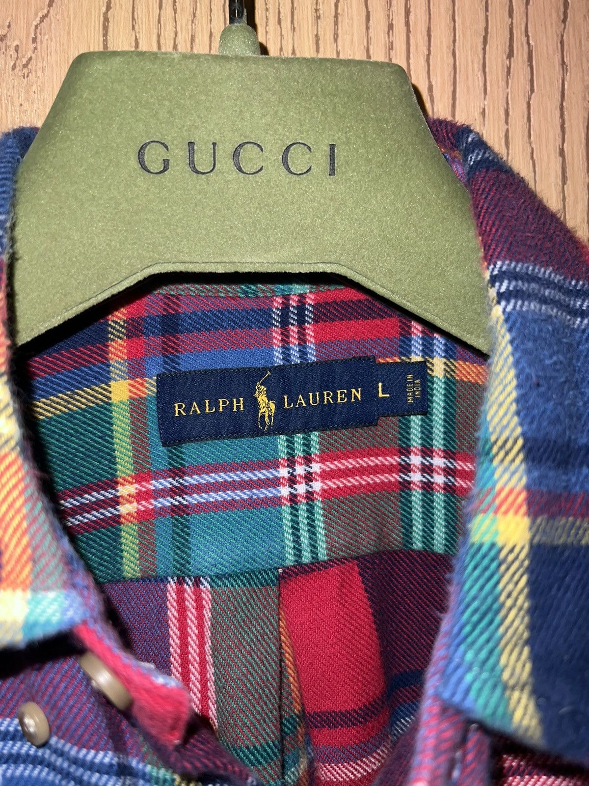 Polo Ralph Lauren × Ralph Lauren Polo Ralph Lauren Flannel Size Large Size US L / EU 52-54 / 3 - 2 Thumbnail