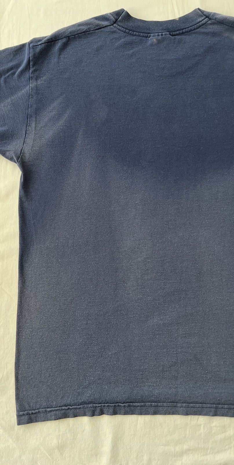 Band Tees Vintage 2000s Deftones Virgin Mary Y2k Faded Navy T-shirt Size US M / EU 48-50 / 2 - 16 Thumbnail