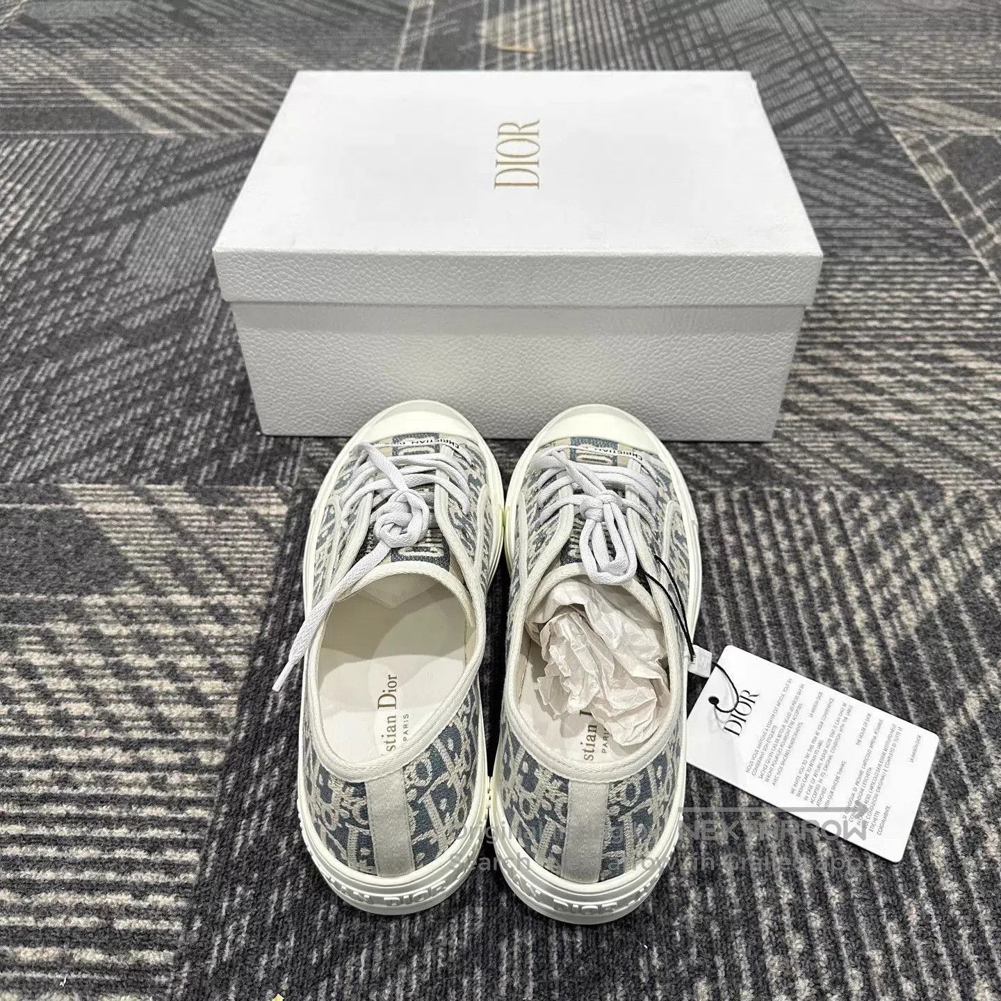 Dior Multi Color Low Top Casual Sneakers Size 9. Size US 9 / EU 42 - 1 Thumbnail