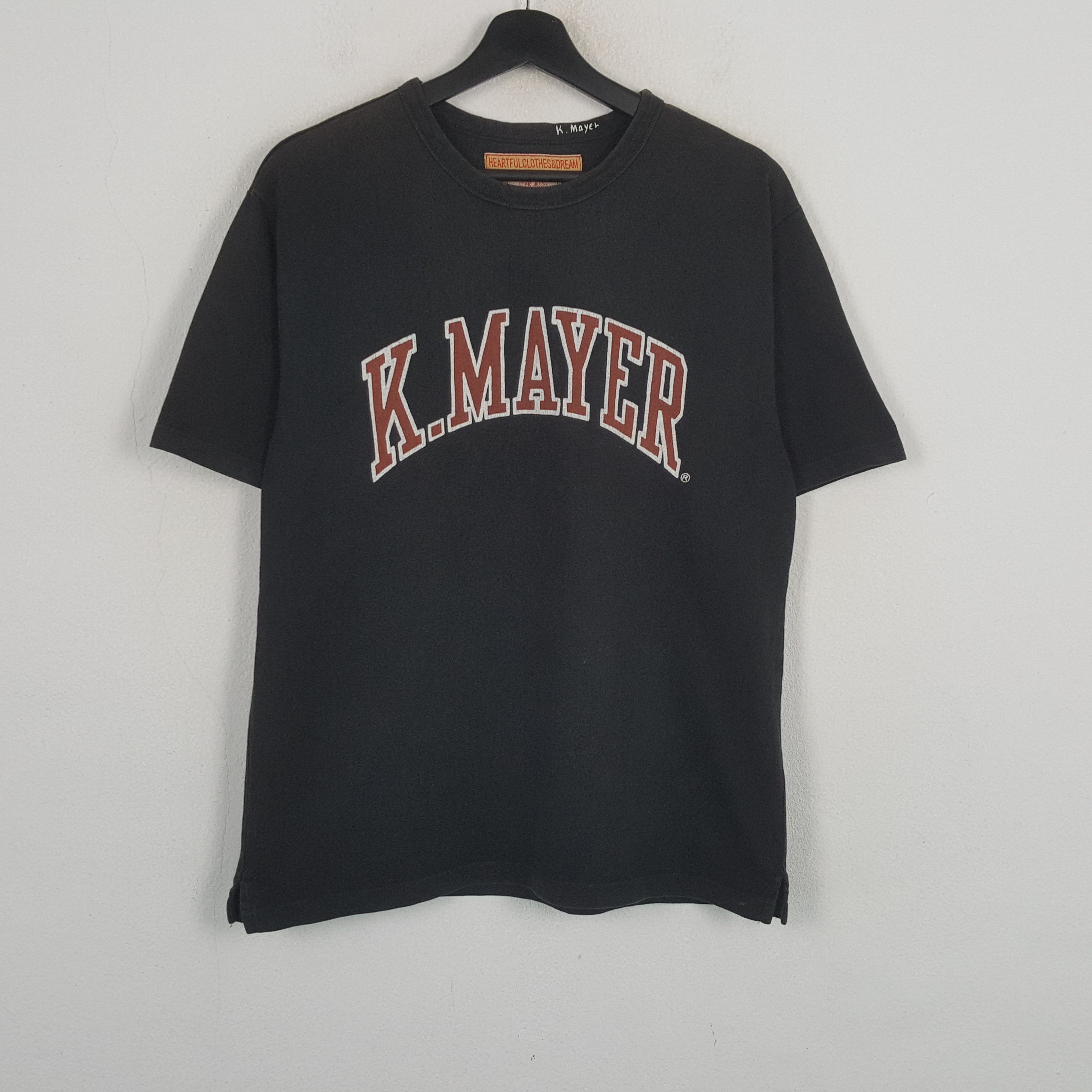 Vintage Kriff Mayer Spellout Design Tshirt RR18 Size US L / EU 52-54 / 3 - 1 Thumbnail