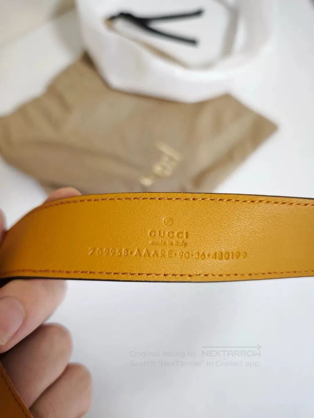 Gucci Gucci Belt Size 90. Size ONE SIZE - 6 Thumbnail