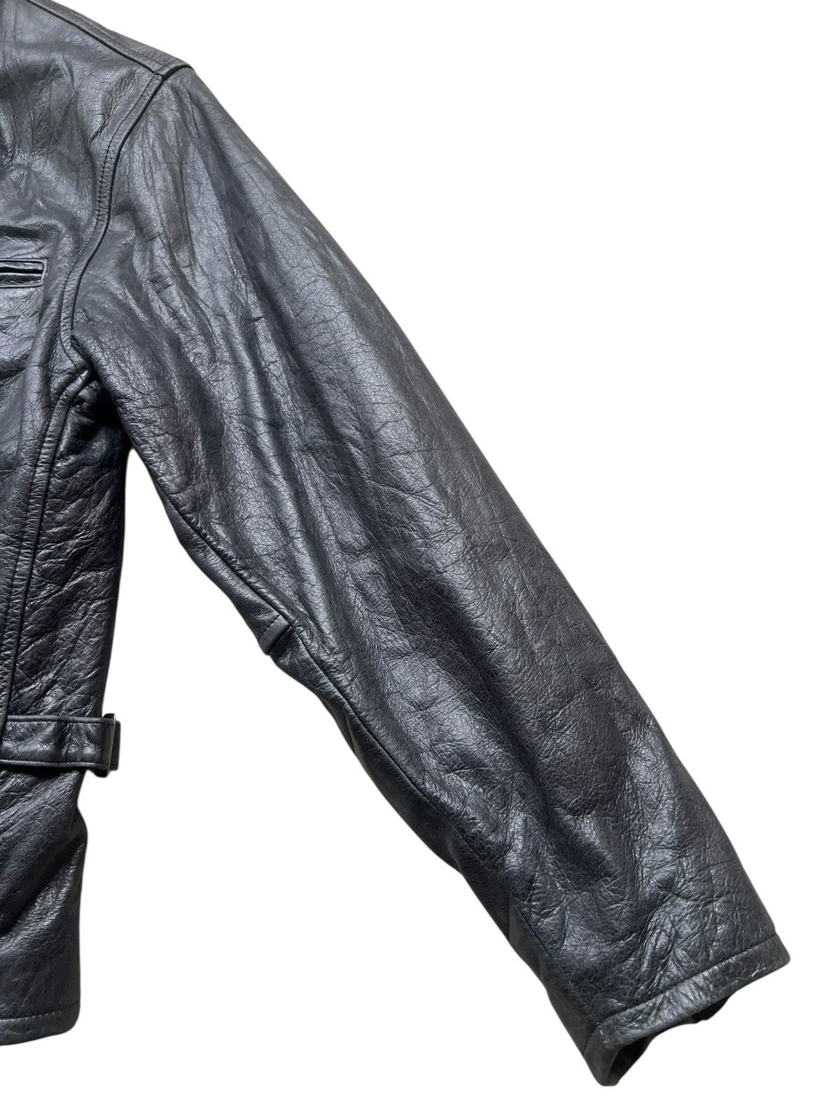 Avirex Vintage 2000s Y2K Avirex Cowhide Leather Sports Jacket Size US S / EU 44-46 / 1 - 10 Thumbnail