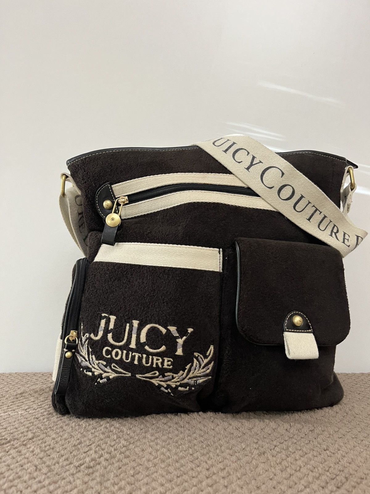 Vintage Juicy Couture “Couture Baby” Diaper Changing Bag