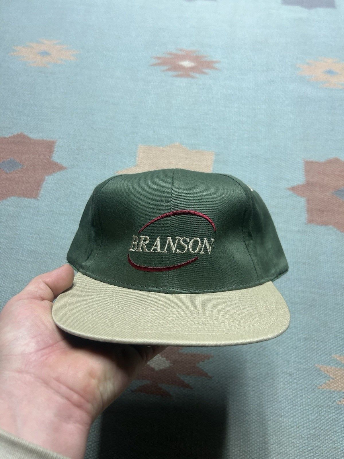 Vintage Vintage SnapBack hat Branson Missouri country music green Size ONE SIZE - 2 Thumbnail
