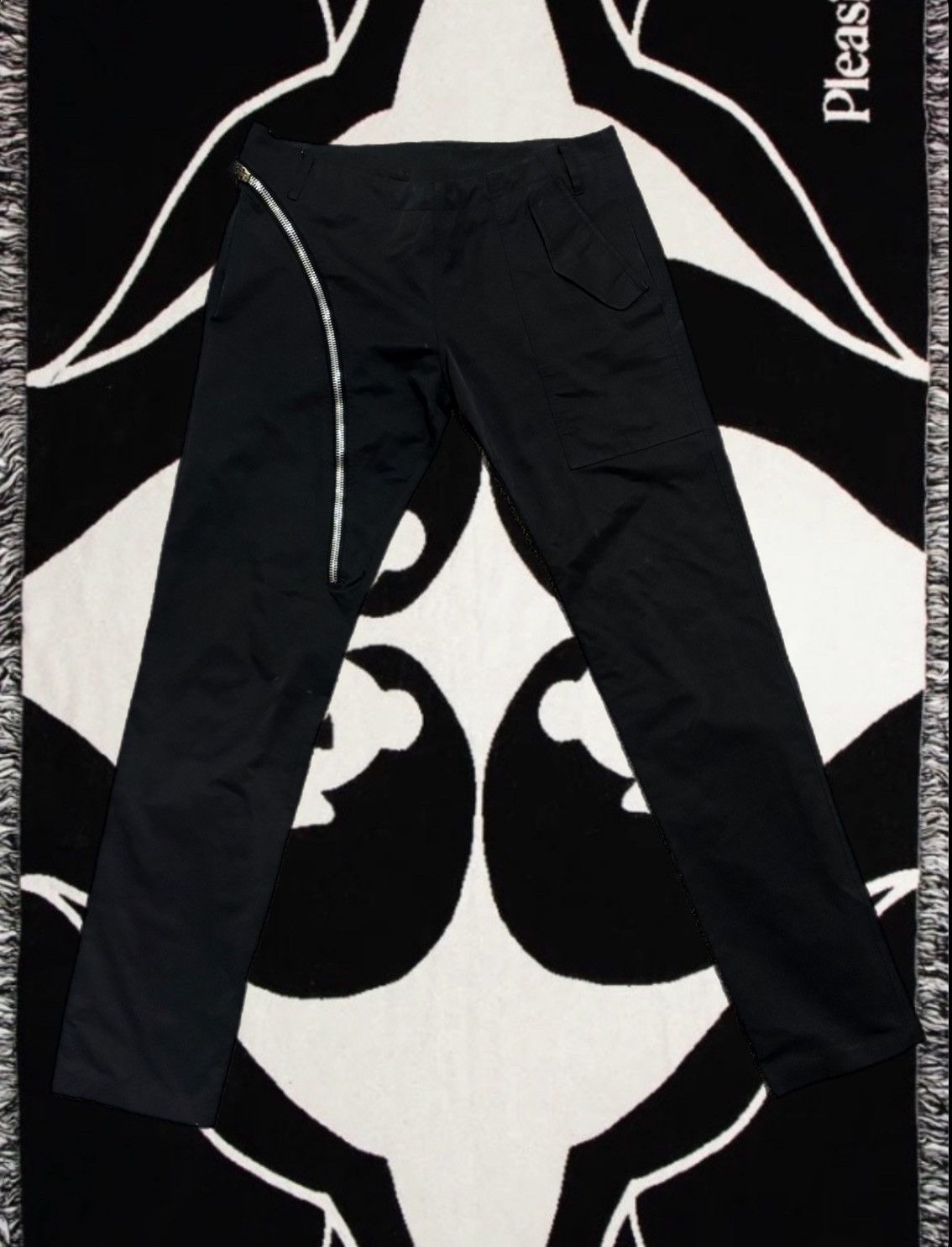 Rick Owens Rick Owens SAMPLE FW13 "Plinth" Nylon Aircut Pants Size US 30 / EU 46 - 2 Thumbnail