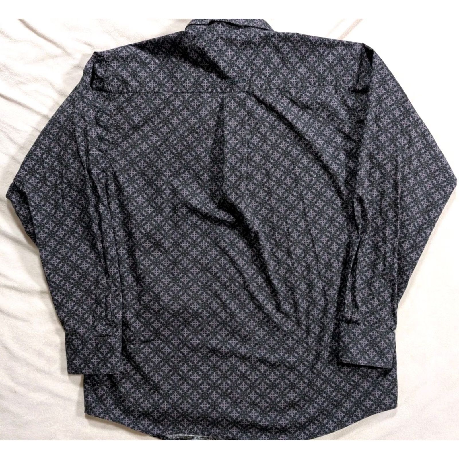 Ariat Ariat Button-Up Shirt Geometric AOP Stretch Long Sleeve Purple & Black Mens M Size US M / EU 48-50 / 2 - 6 Thumbnail
