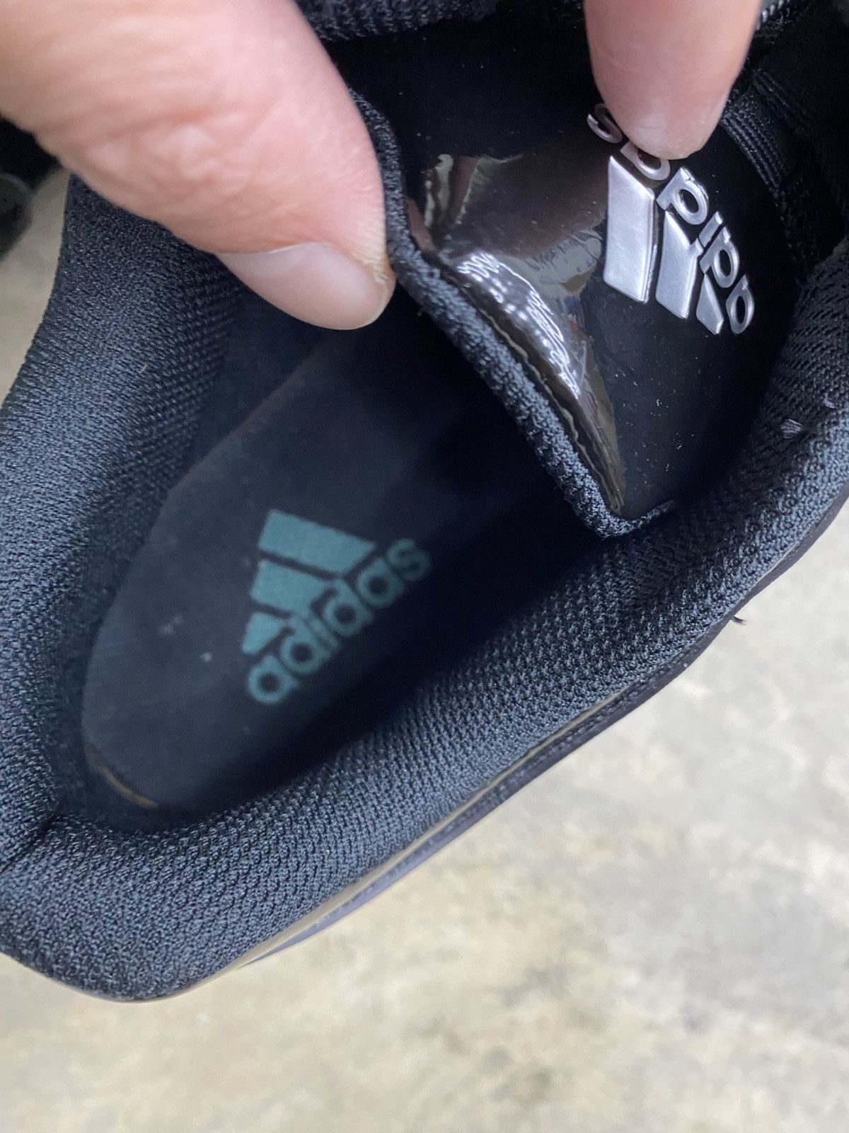 Adidas Adidas Megaride S2 Black Hi Res Blue Size US 10.5 / EU 43-44 - 3 Thumbnail