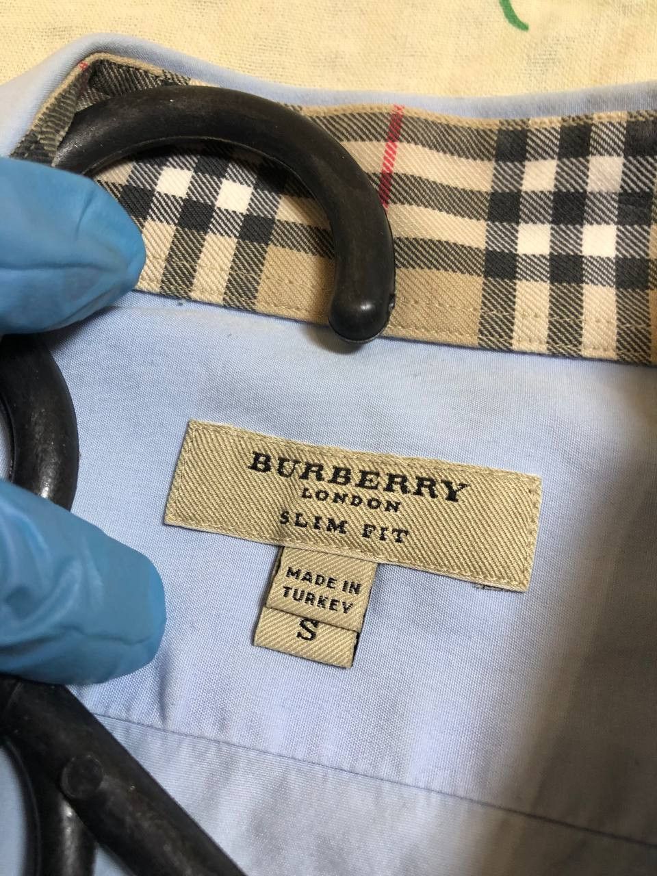 Burberry Vintage Burberry Slim Fit Button Up Shirt Size US S / EU 44-46 / 1 - 2 Thumbnail