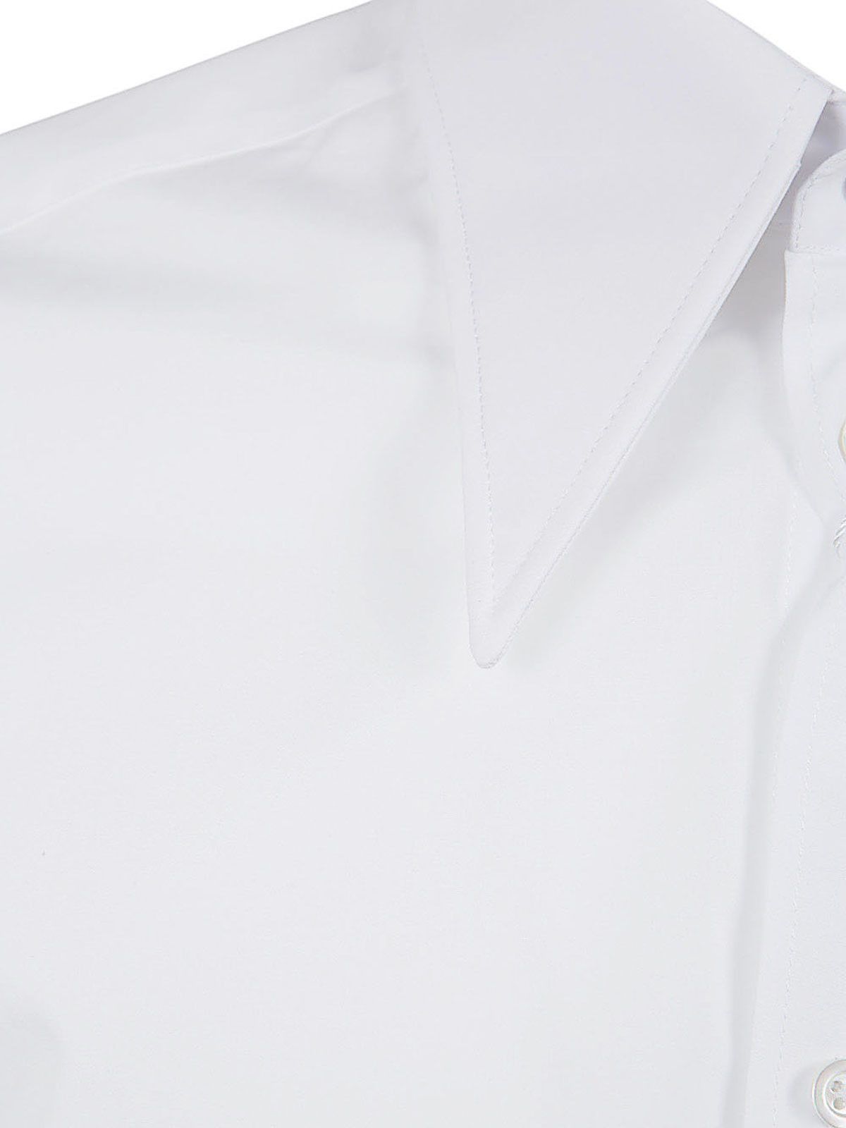 Maison Margiela o1y1124 Shirt In White Size US XS / EU 42 / 0 - 3 Thumbnail