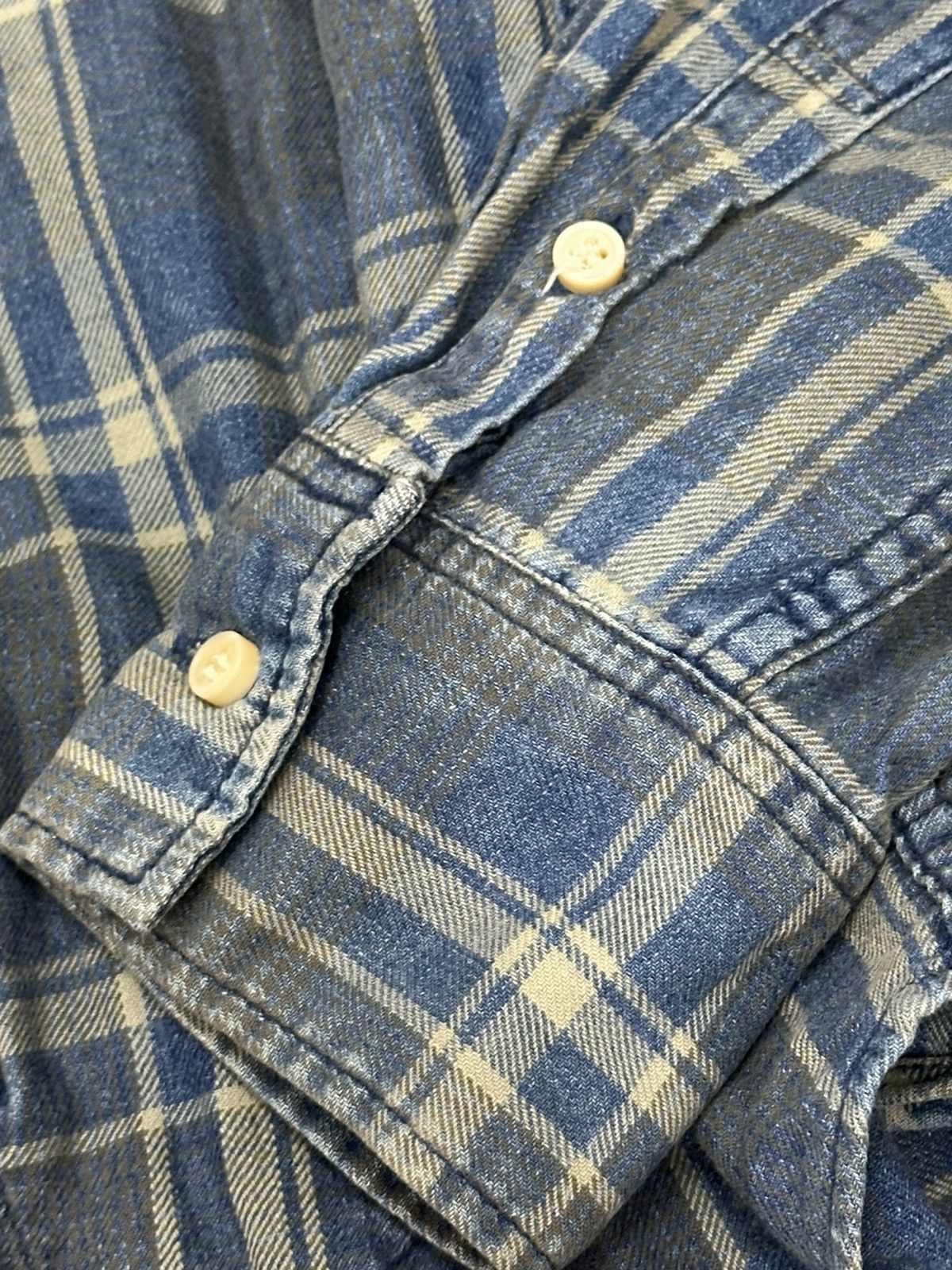 Remi Relief Remi Relief Japan Small Hidden Pocket Flannel Shirt Size US M / EU 48-50 / 2 - 10 Thumbnail
