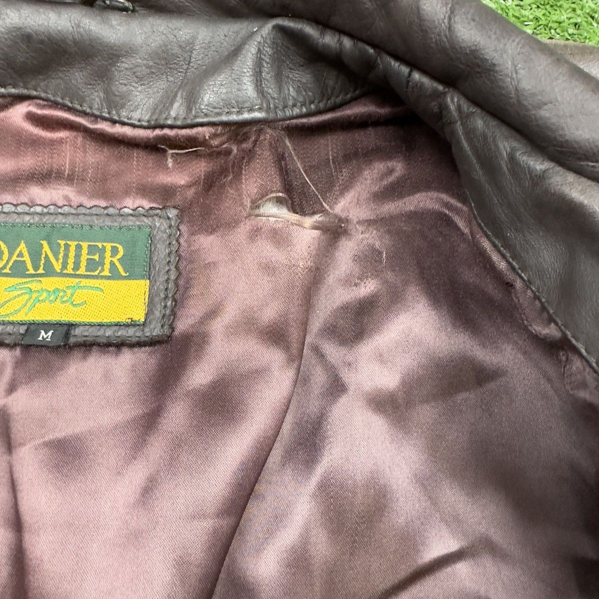 Danier Vintage Y2K Danier Sport Leather Biker Racer Motorcycle Size US M / EU 48-50 / 2 - 5 Thumbnail